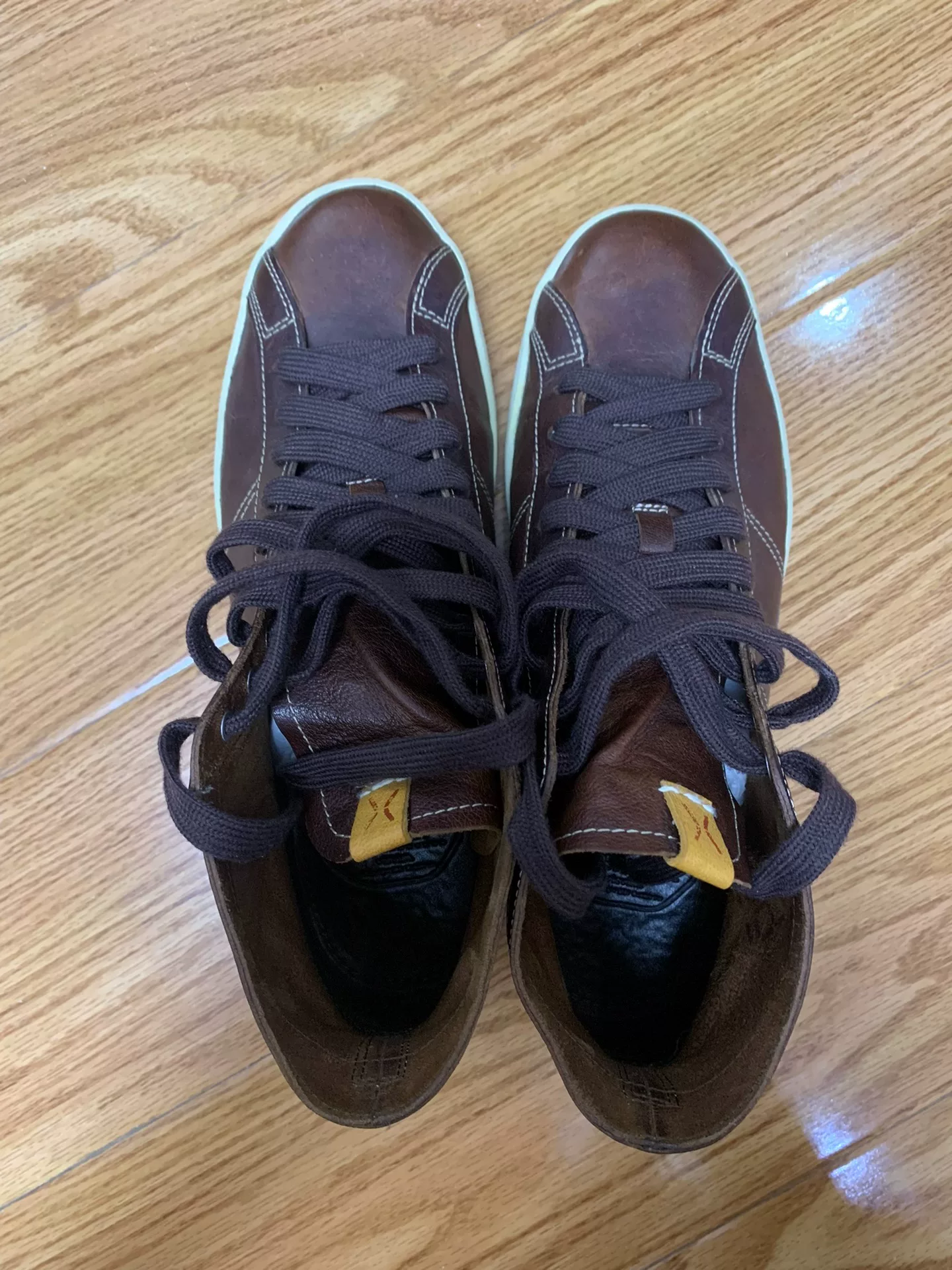 visvim foley hi folk — front