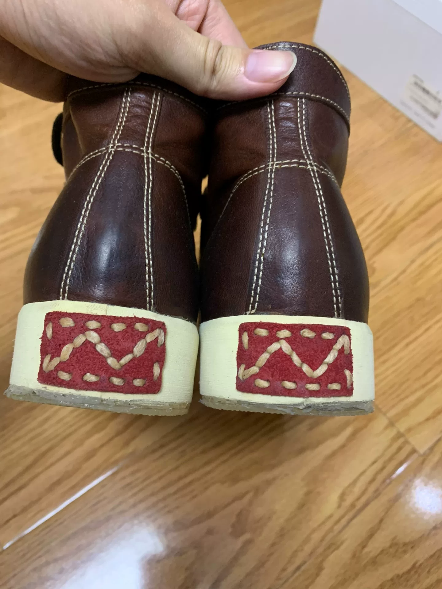 visvim foley hi folk — back