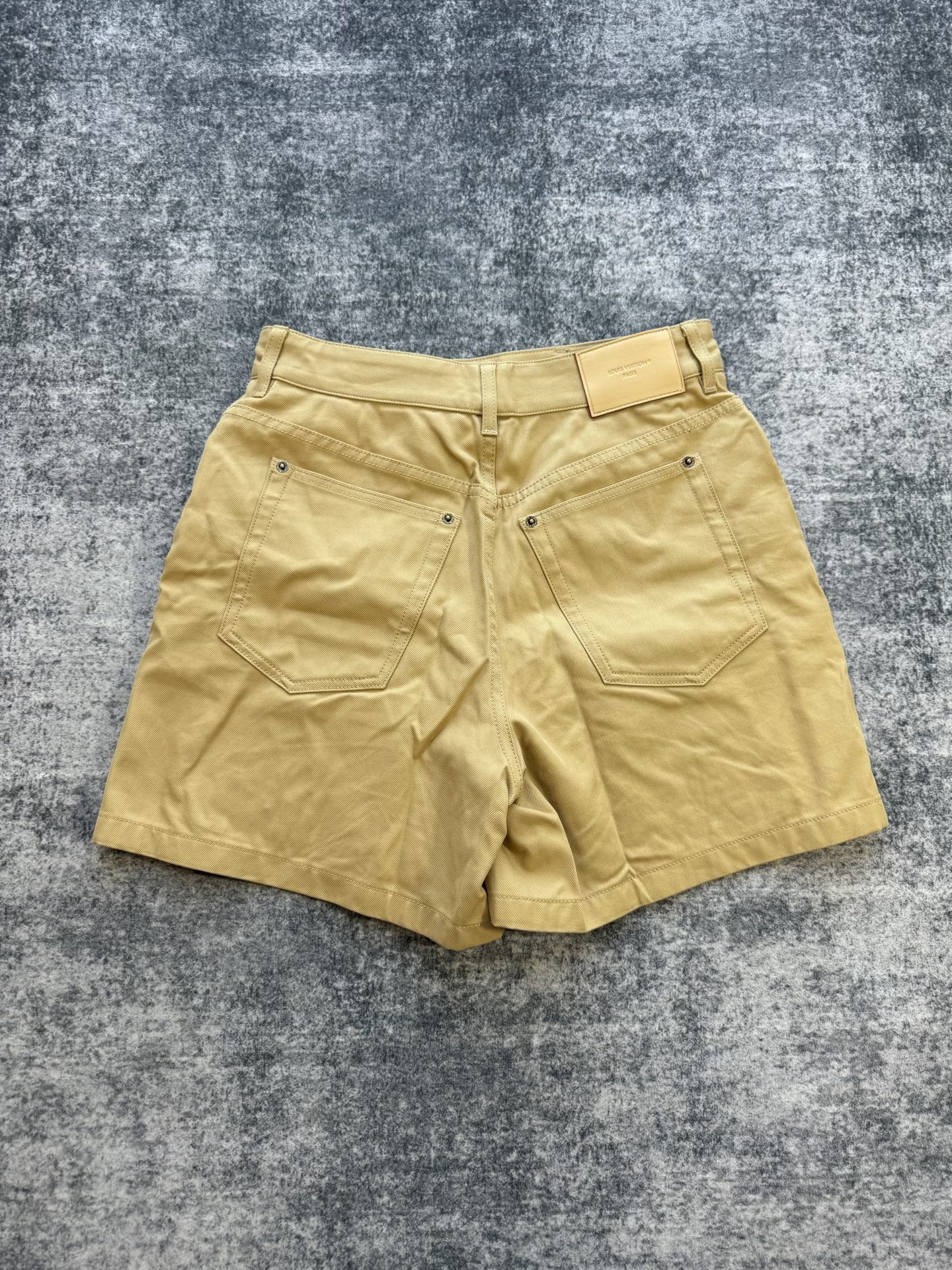 Louis Vuitton Khaki Casual Shorts — front