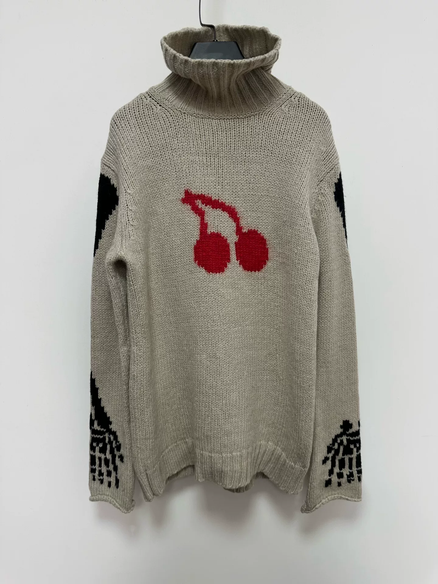 Yohji Yamamoto 11AW Runway Cherry Sweater