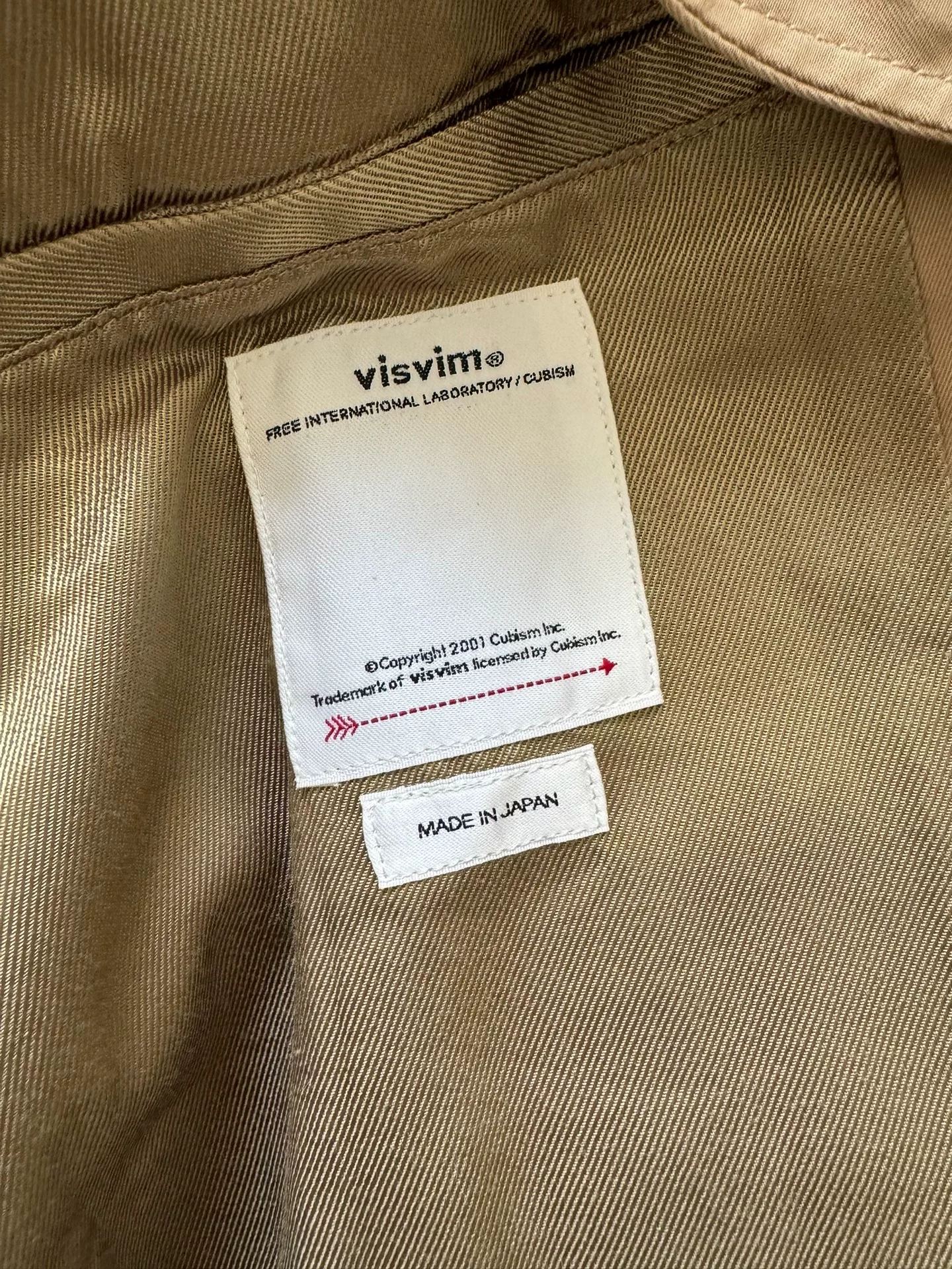VISVIM 19AW DASHIELL TRENCH COAT — front