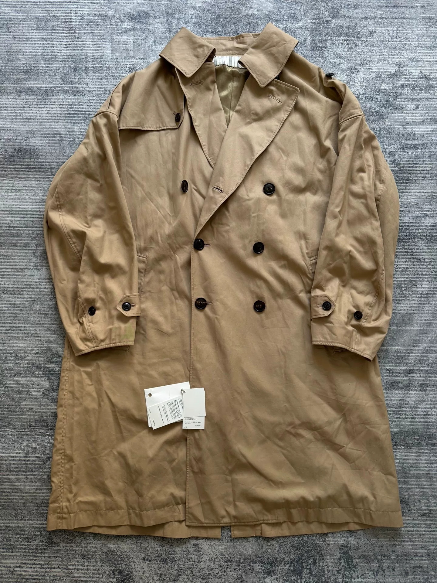 VISVIM 19AW DASHIELL TRENCH COAT