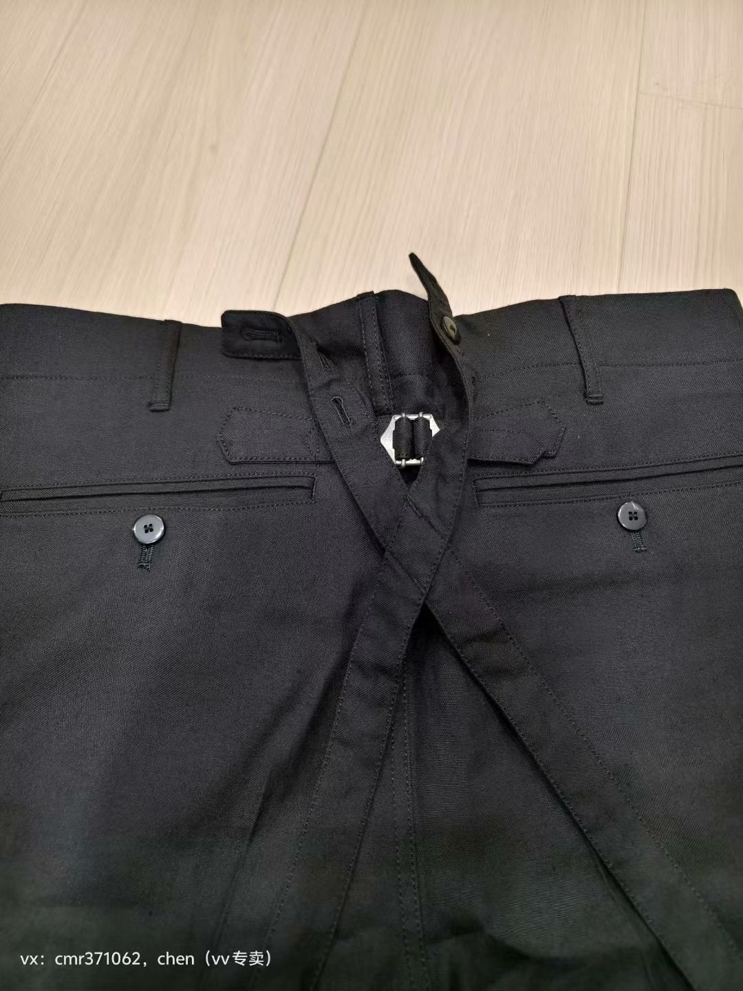 VISVIM 19SS CAMUS BRACES PANTS — label