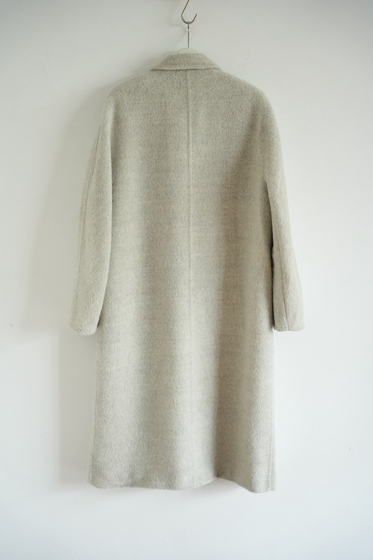Keigan Black Label Alpaca Wool Coat — front