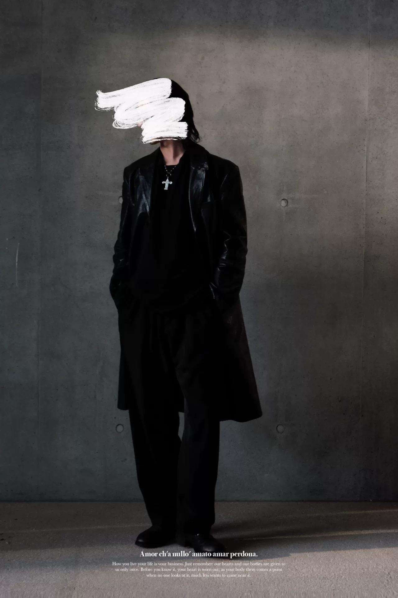 Yohji Yamamoto Maltese Cross Pendant — back