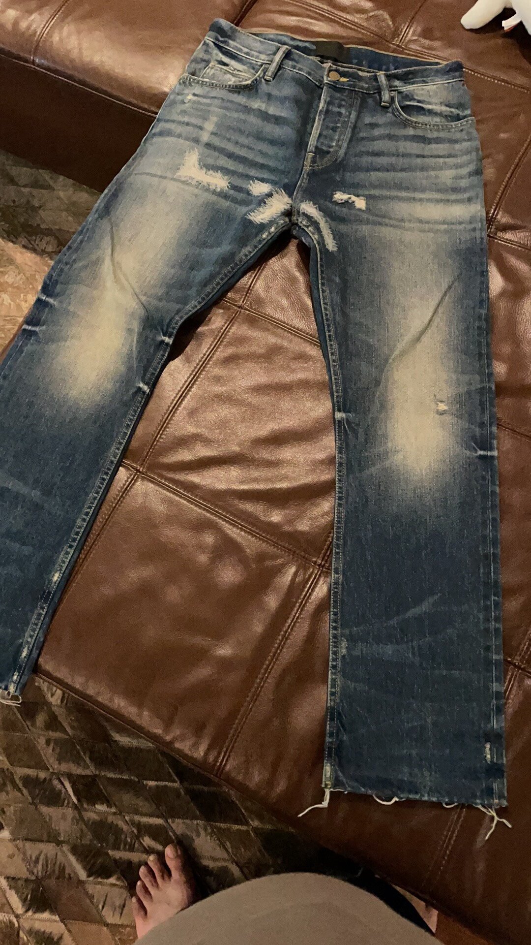 Fear of God 7th Season Distressed Jeans