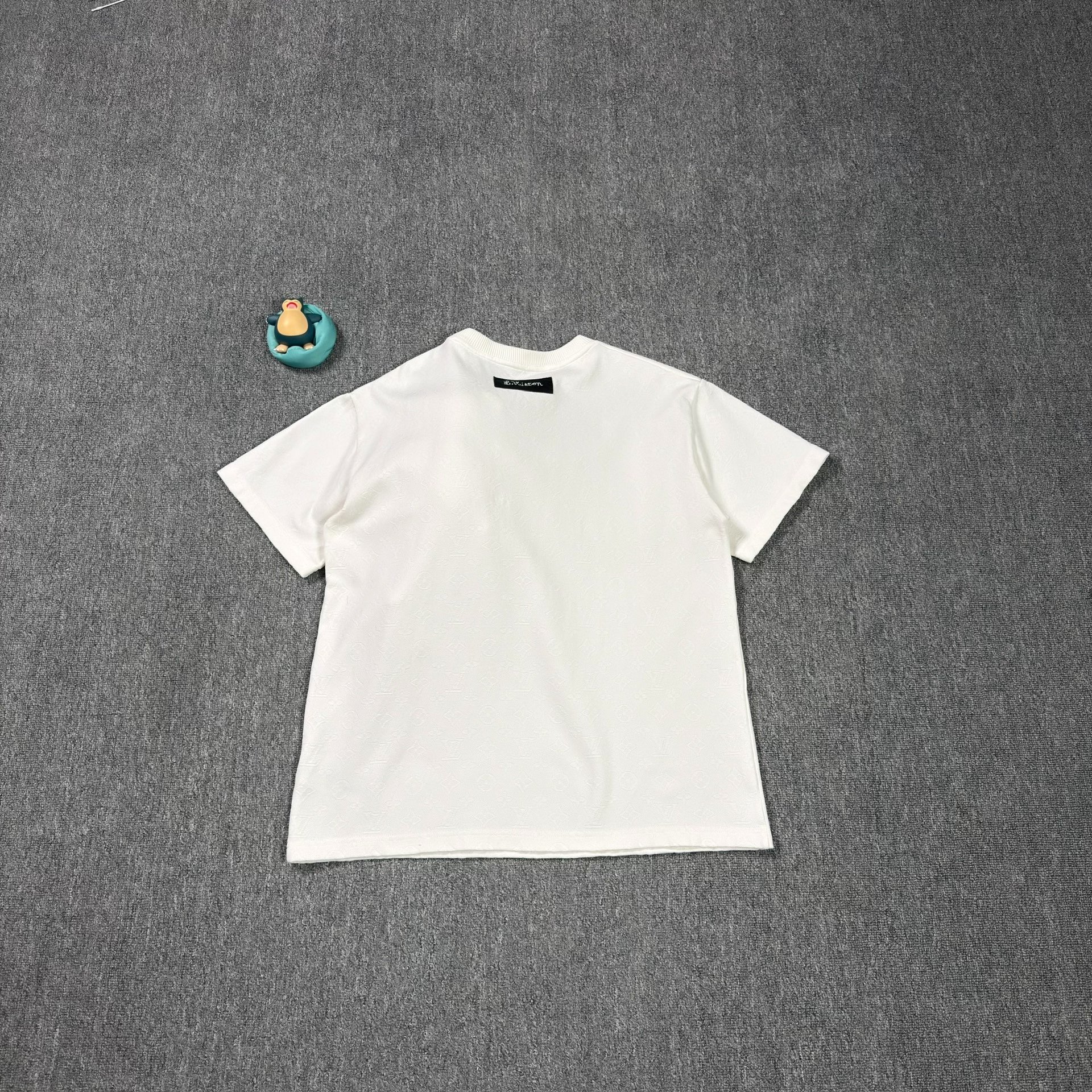 Louis Vuitton White Chest Doll T-Shirt — front