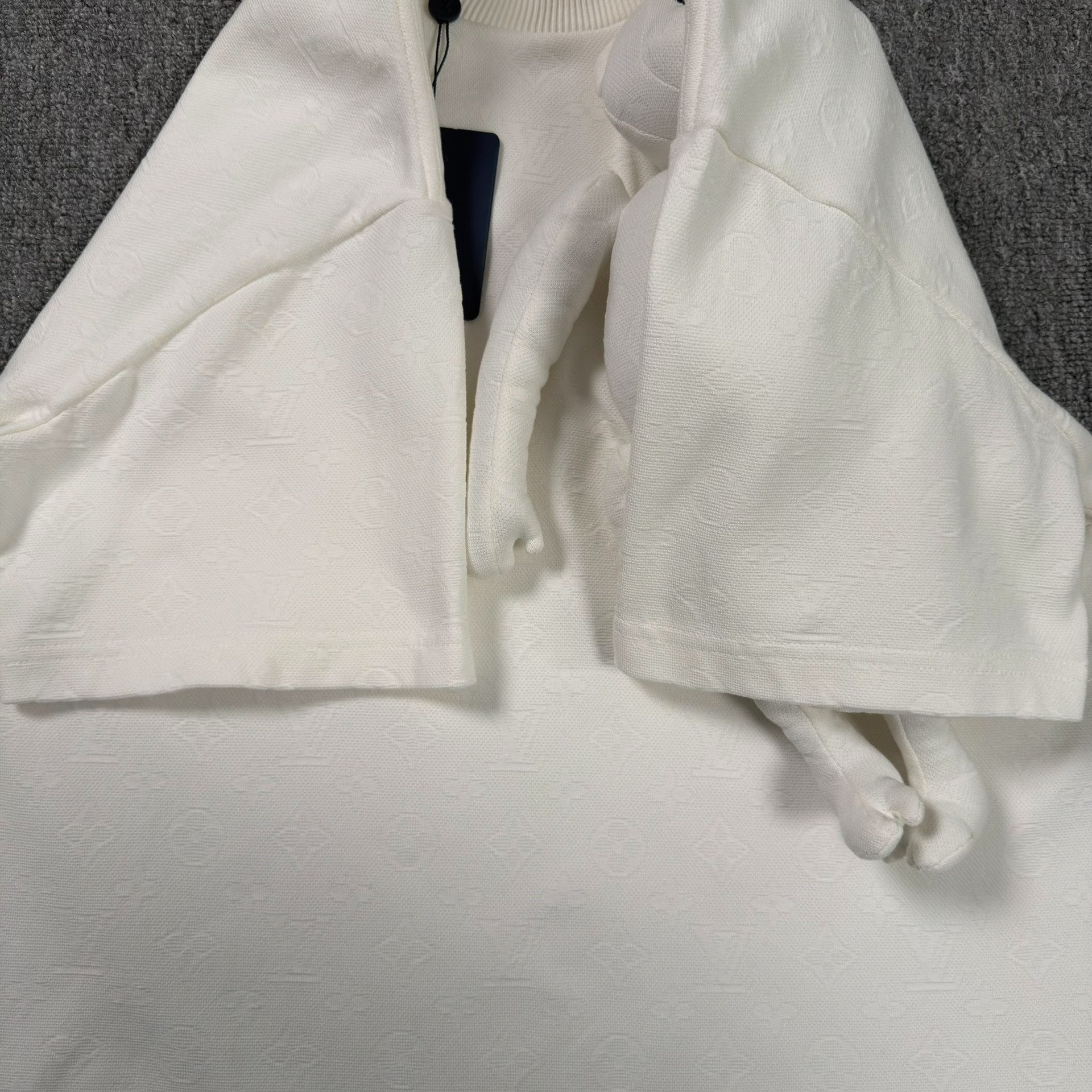 Louis Vuitton White Chest Doll T-Shirt — back