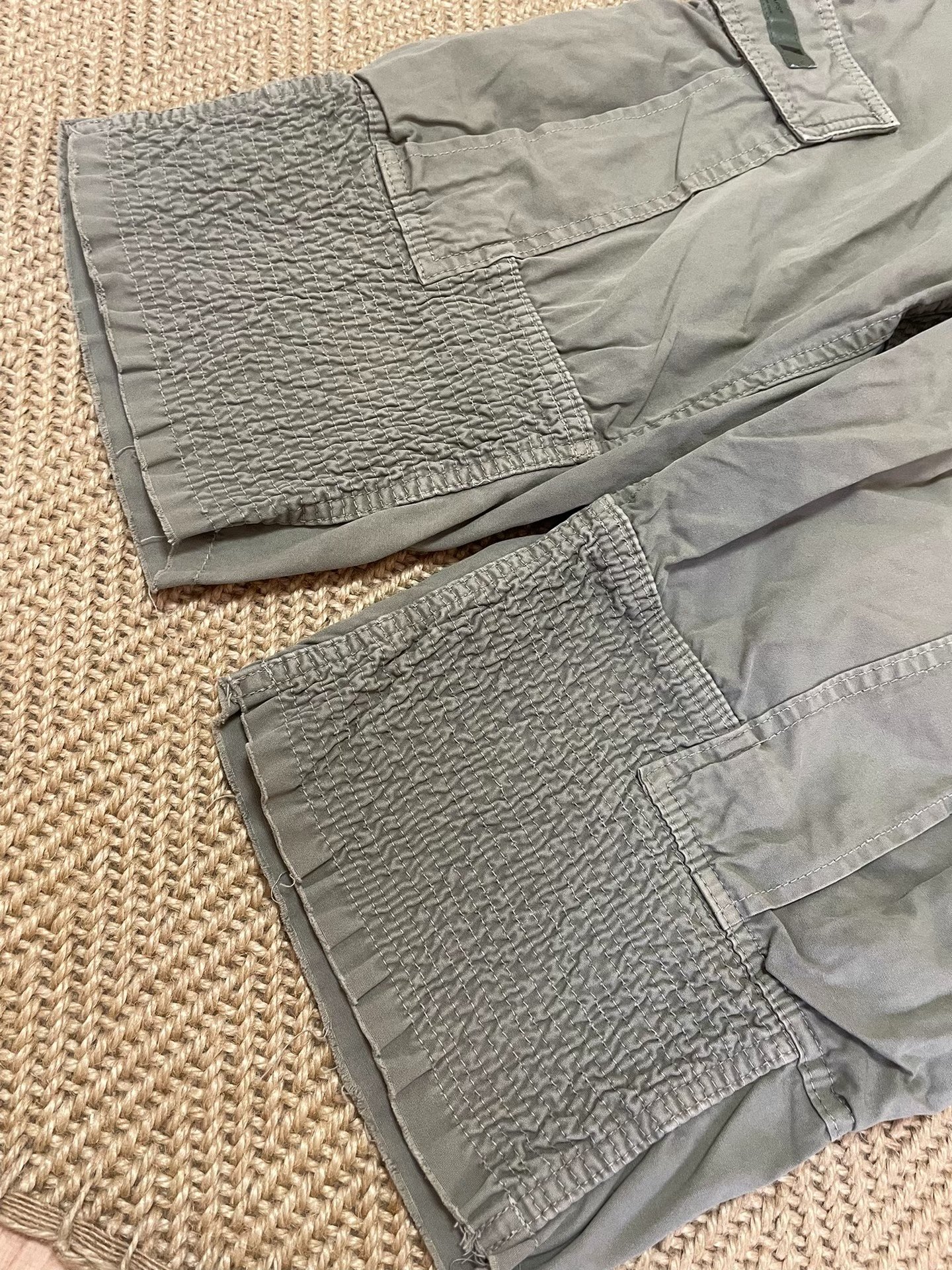 WTAPS 13SS JUNGLE CHOPPED Batik Shorts — back
