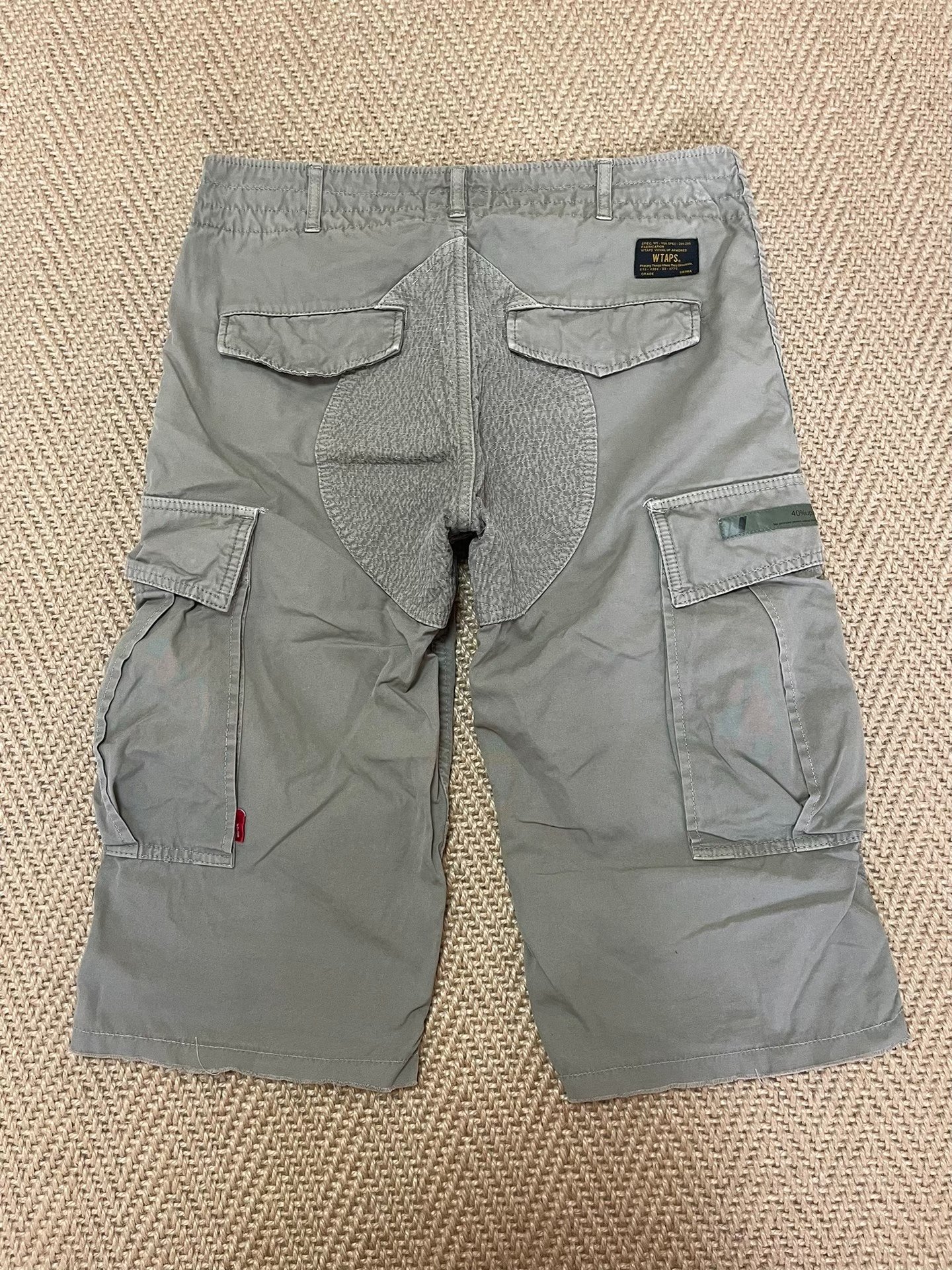 WTAPS 13SS JUNGLE CHOPPED Batik Shorts — front