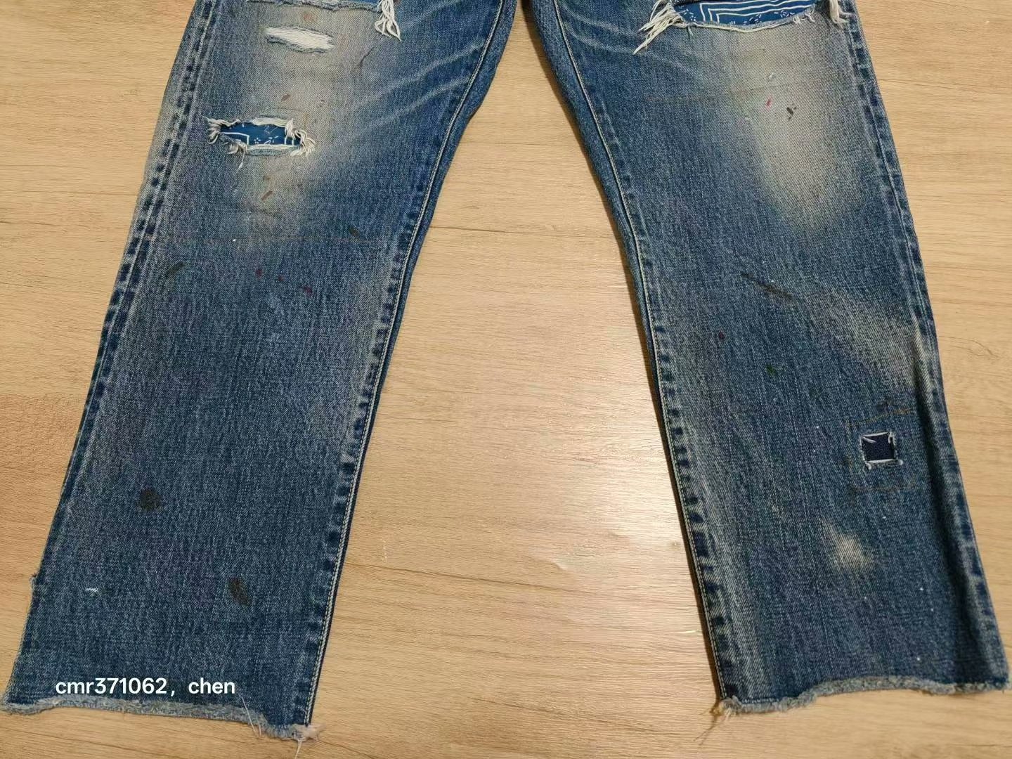 visvim 22 ICT Journeyman Pants — label