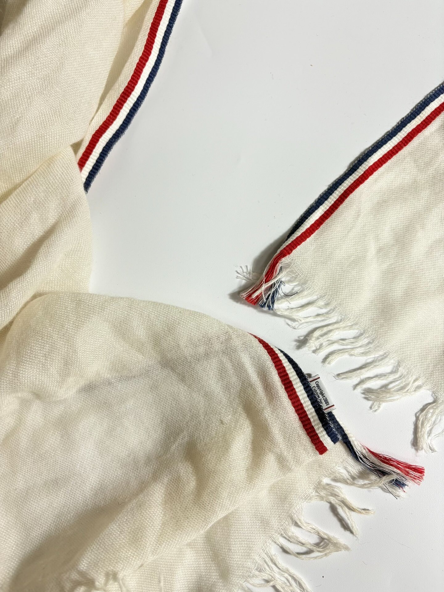 VISVIM Wool Scarf — back