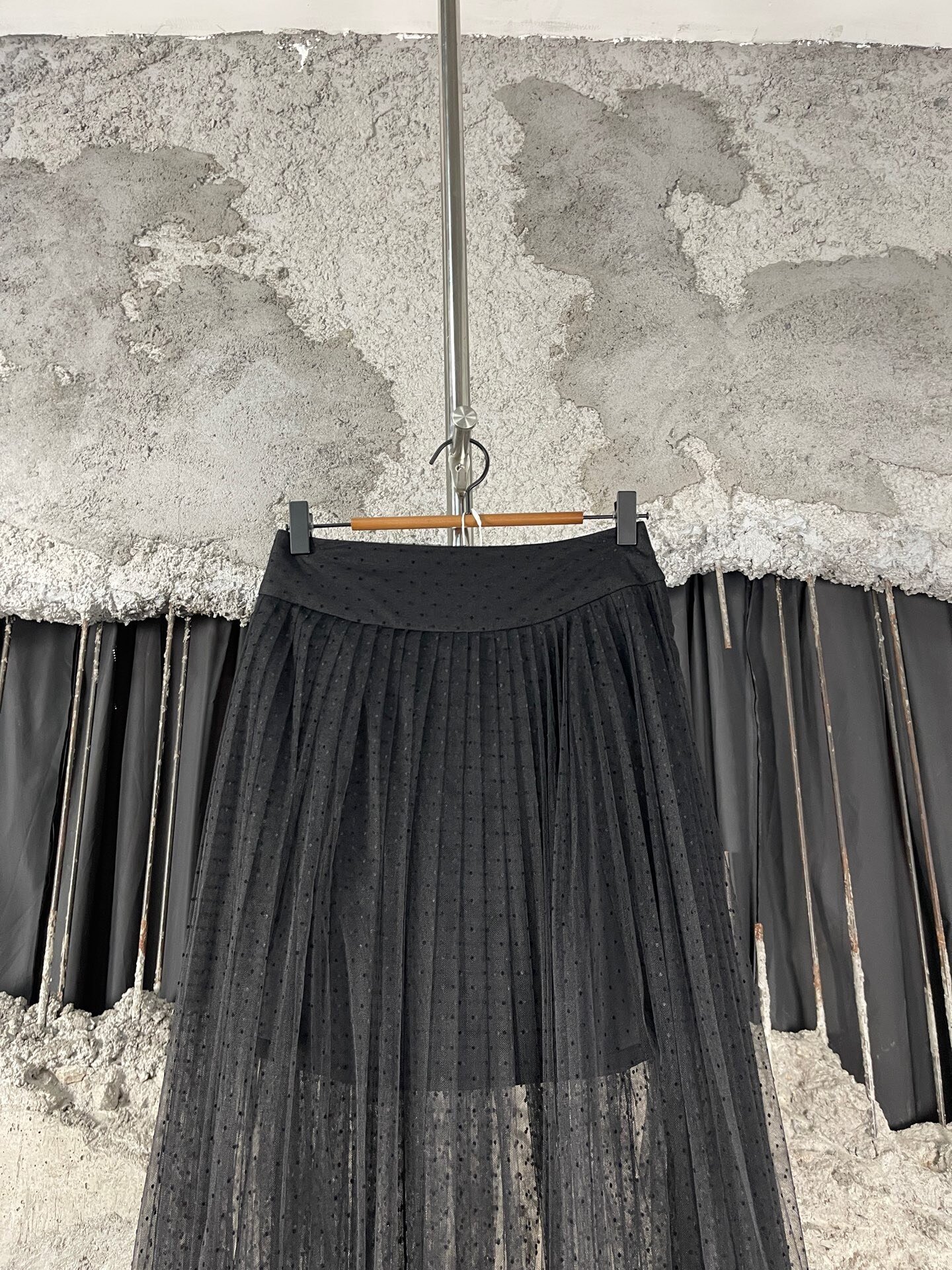 Dior Women's Tulle Long Skirt — detail