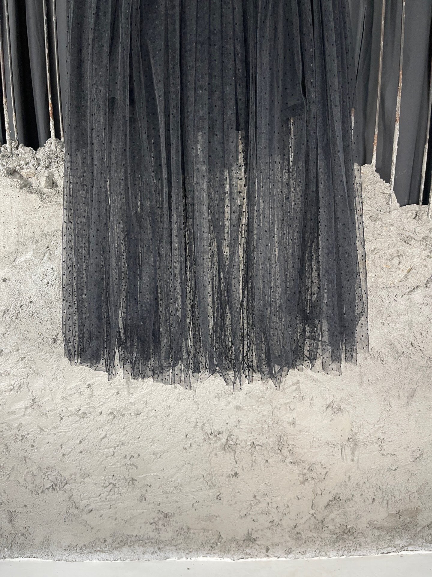 Dior Women's Tulle Long Skirt — back