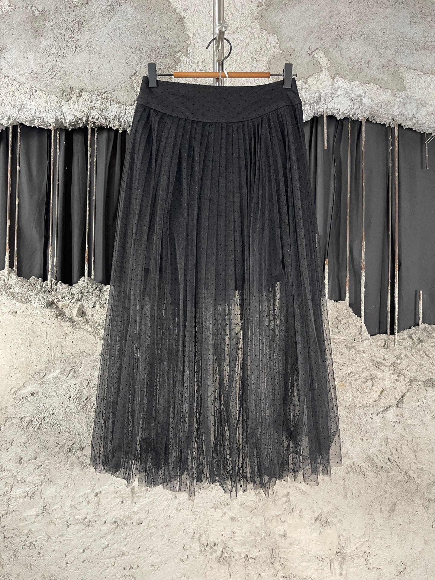 Dior Women's Tulle Long Skirt