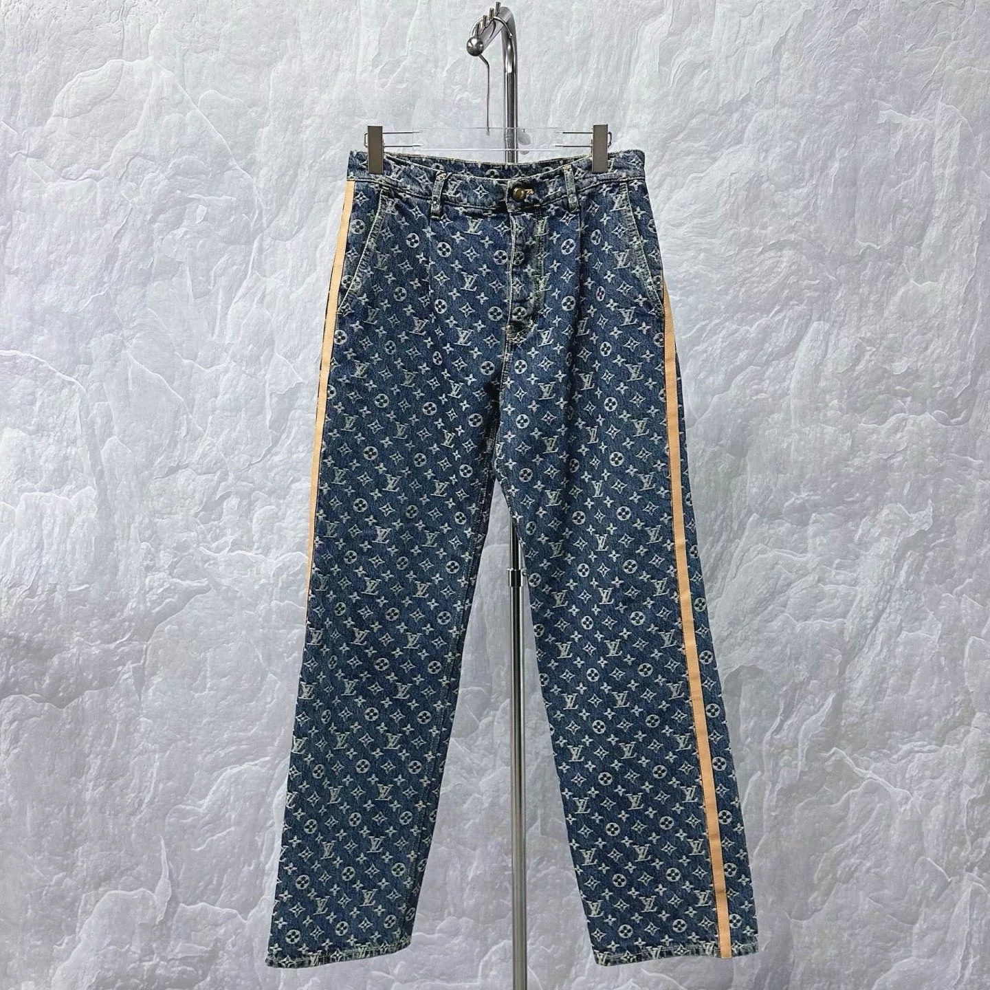 Louis Vuitton SS25 Monogram Denim Pants