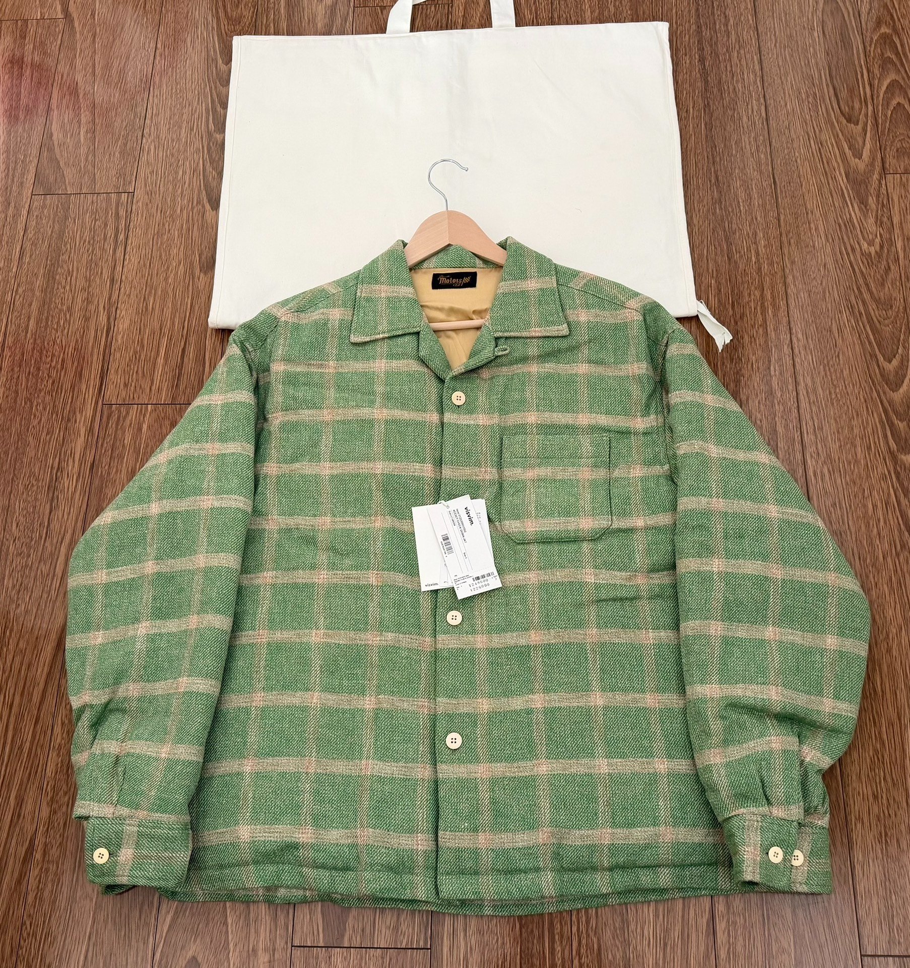 VISVIM 25SS Keesey Check Down Jacket