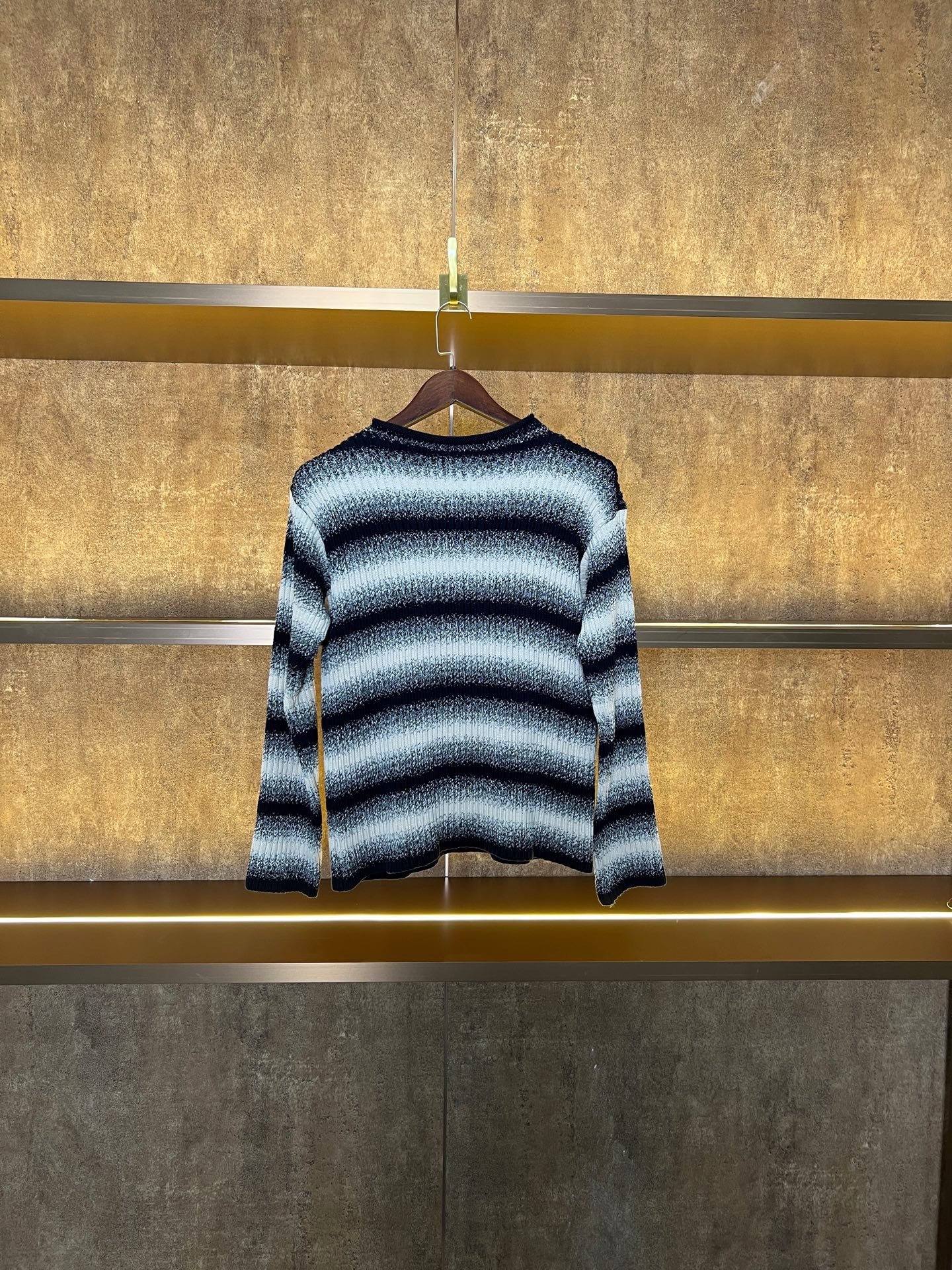 Dior Gradient Knit Sweater — front