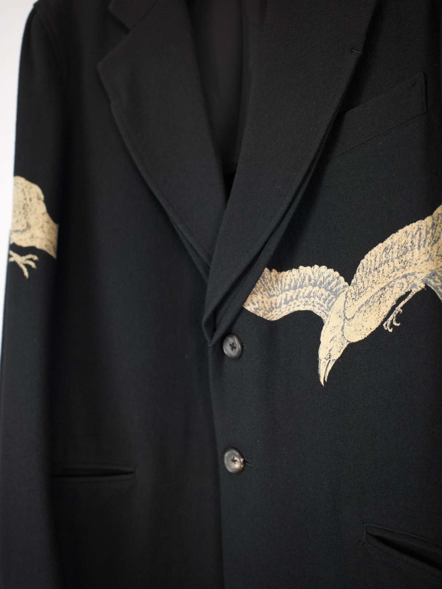 Yohji Yamamoto 11AW Vintage Long Coat — detail