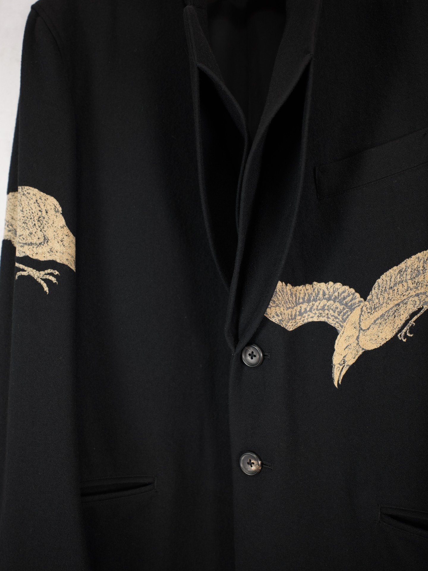 Yohji Yamamoto 11AW Vintage Long Coat — back