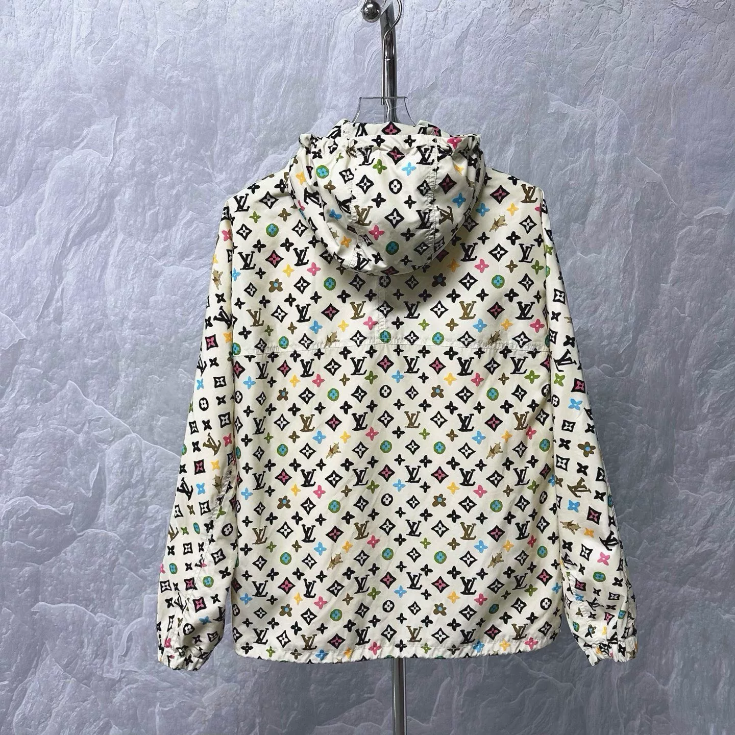 Louis Vuitton FW24 Monogram Hooded Jacket — back