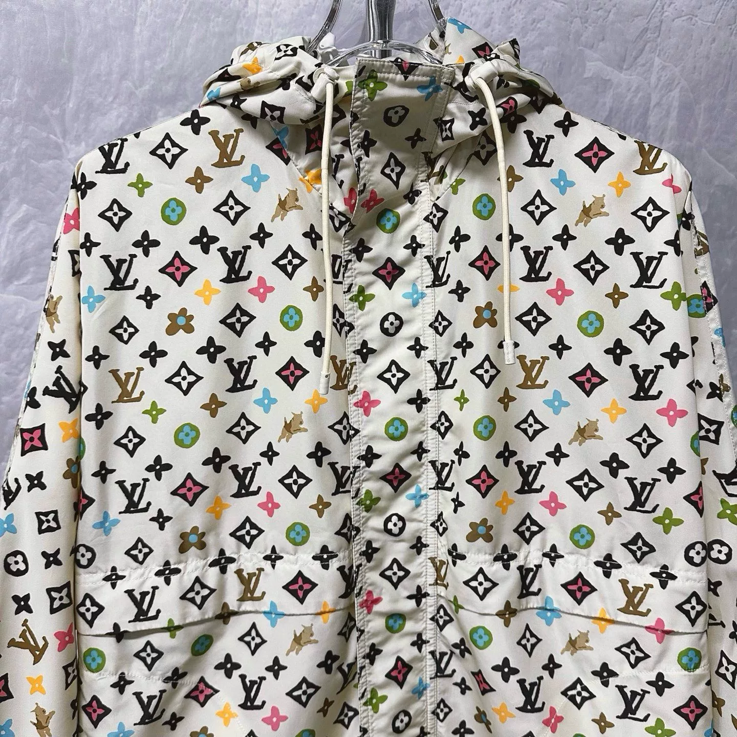 Louis Vuitton FW24 Monogram Hooded Jacket — front