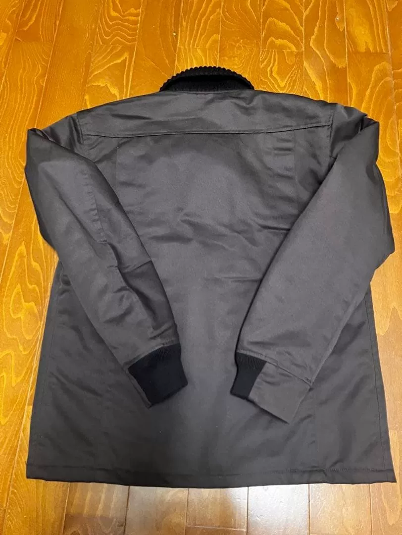 TENDERLOIN Dark Gray Zip Jacket — front