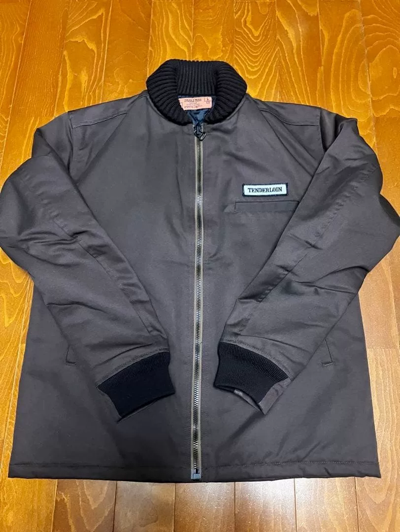 TENDERLOIN Dark Gray Zip Jacket
