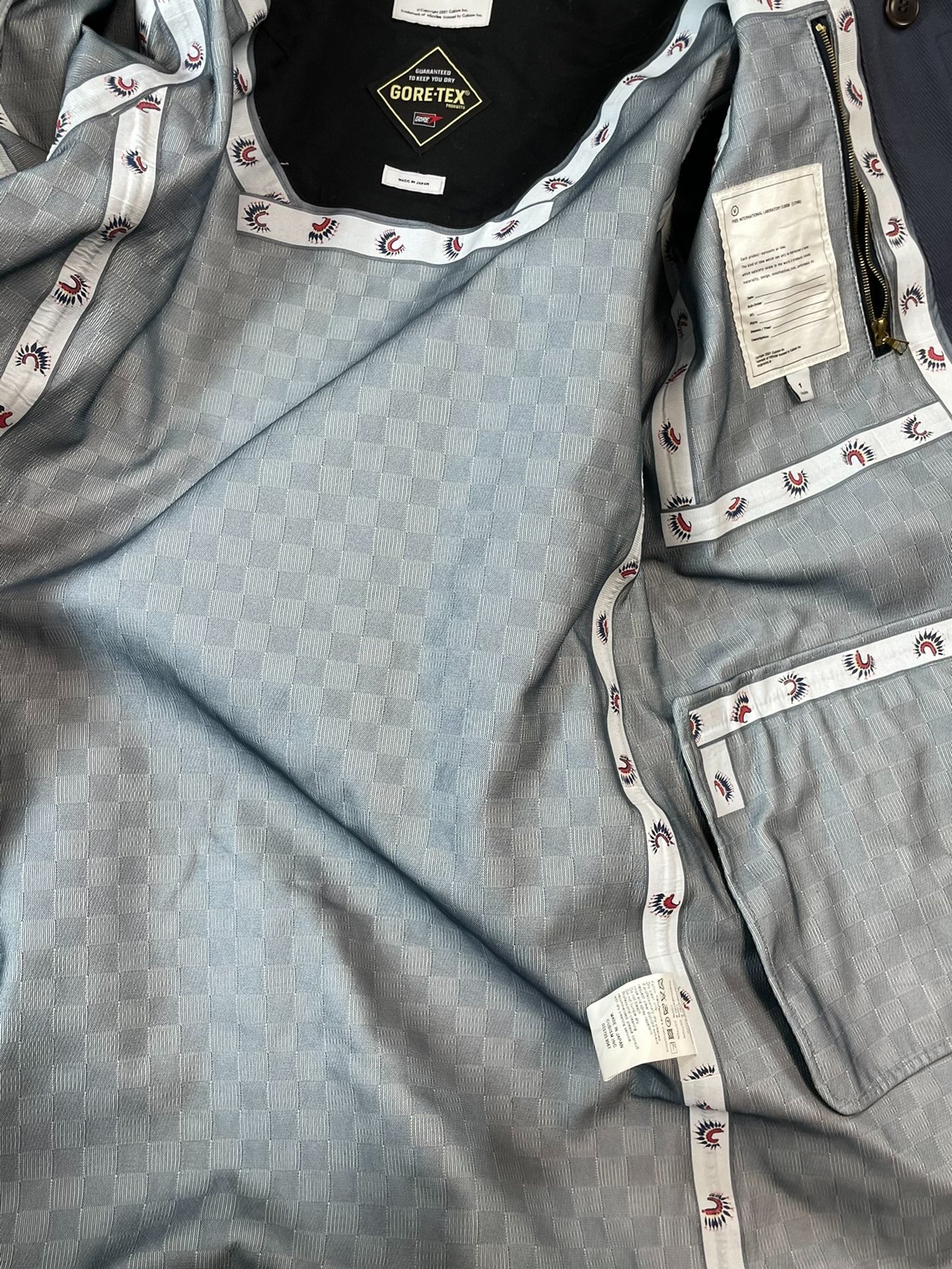 VISVIM FRANK SOUTIEN COAT 3L — detail