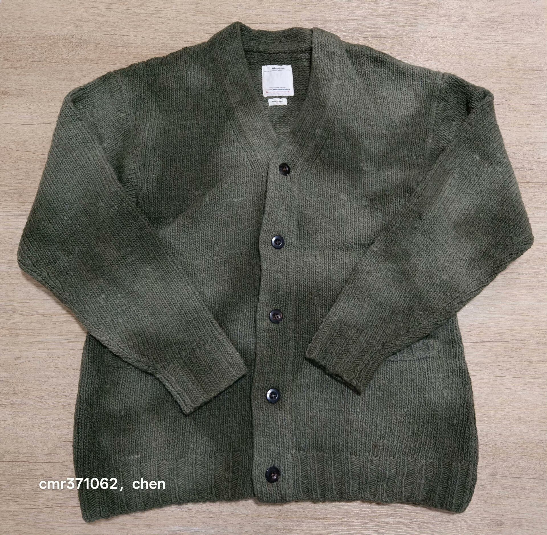 VISVIM 19AW SELMER LONG CARDIG