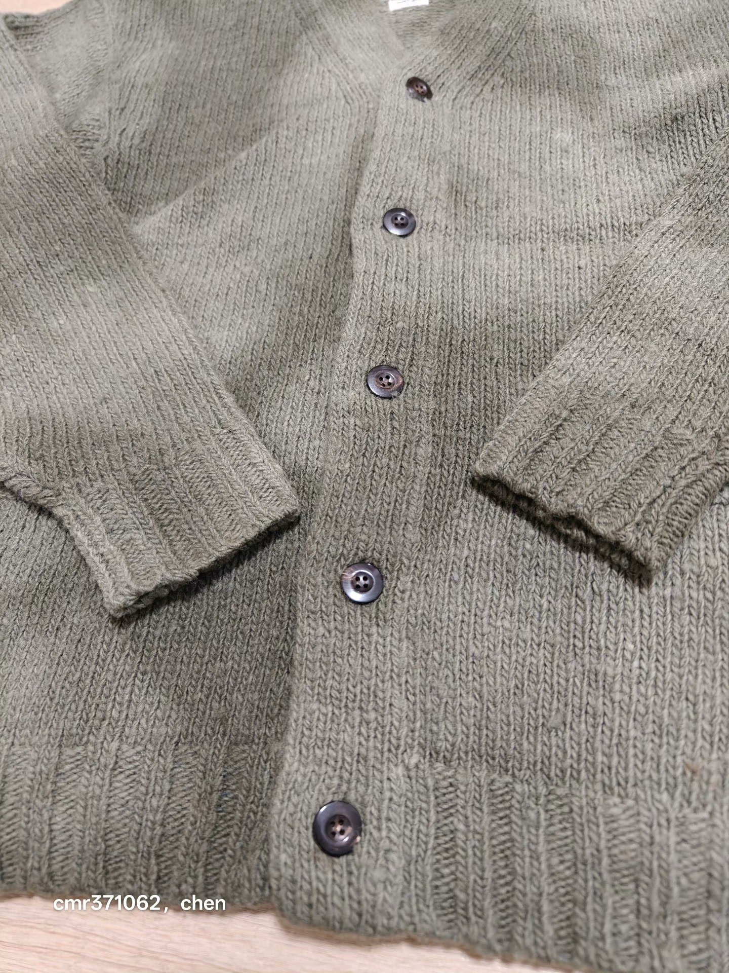 VISVIM 19AW SELMER LONG CARDIG — back