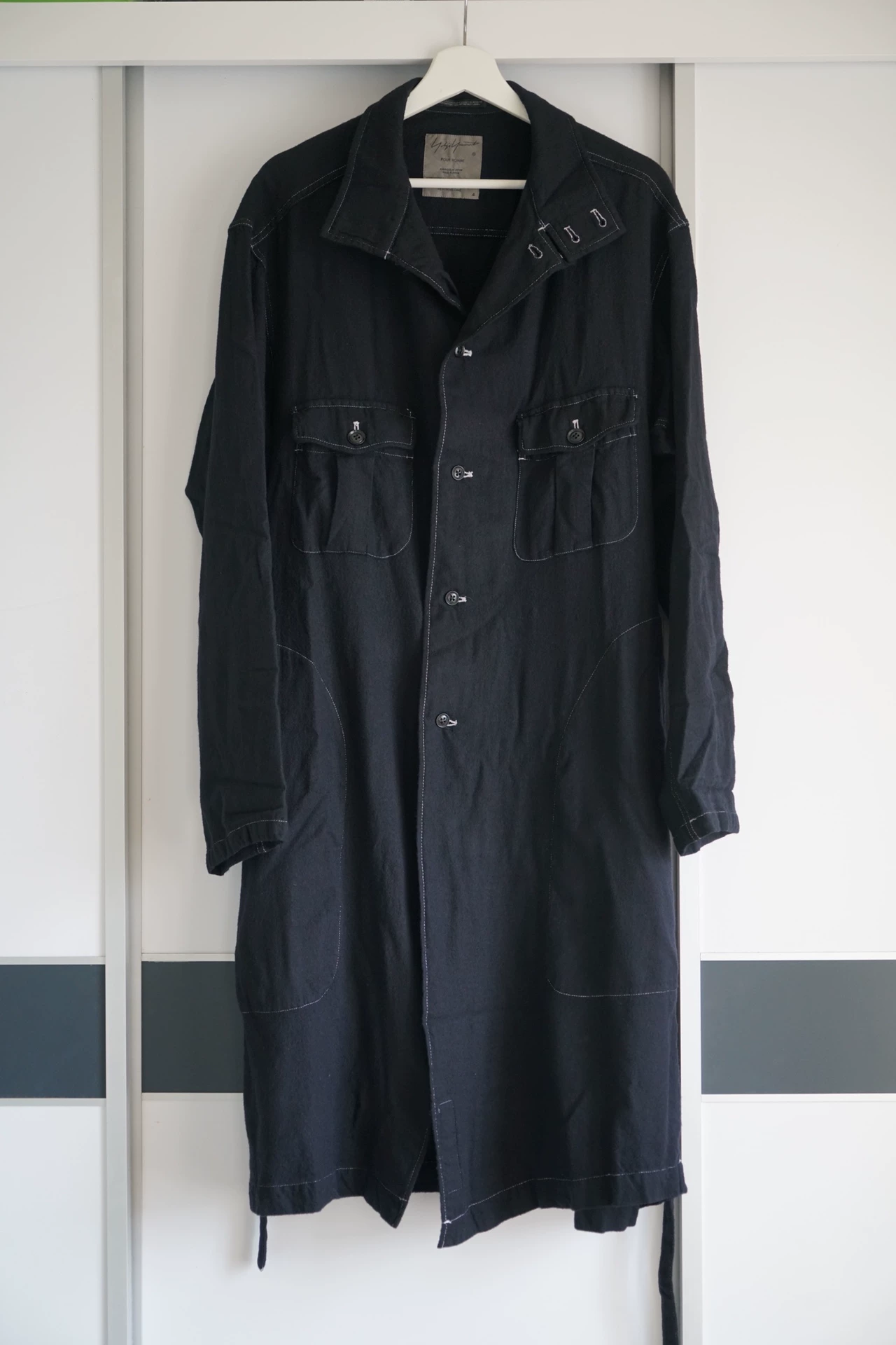 Yohji Yamamoto 17AW Wool Coat — front