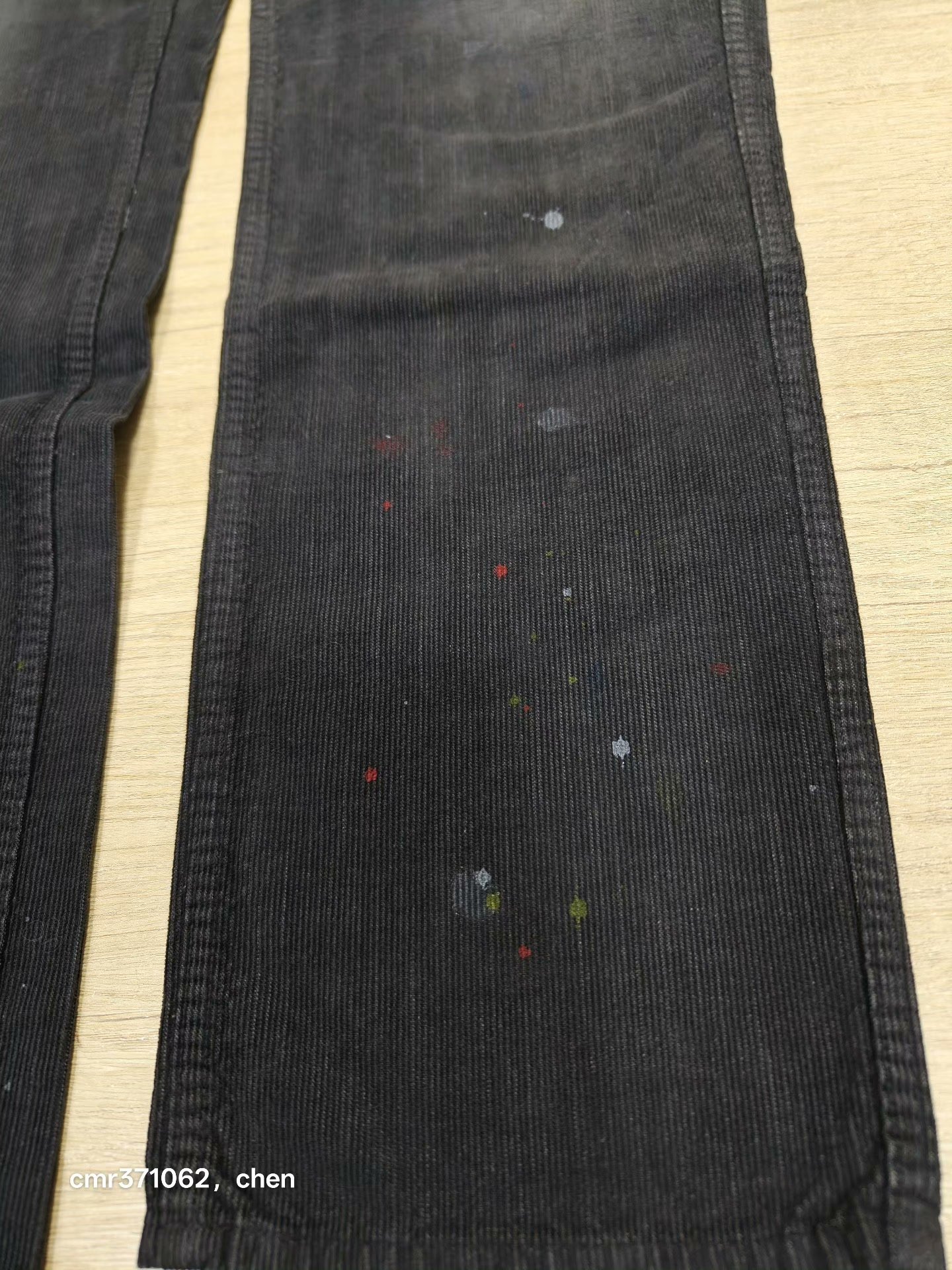 VISVIM 17AW FLUXUS 03 SLUB — back