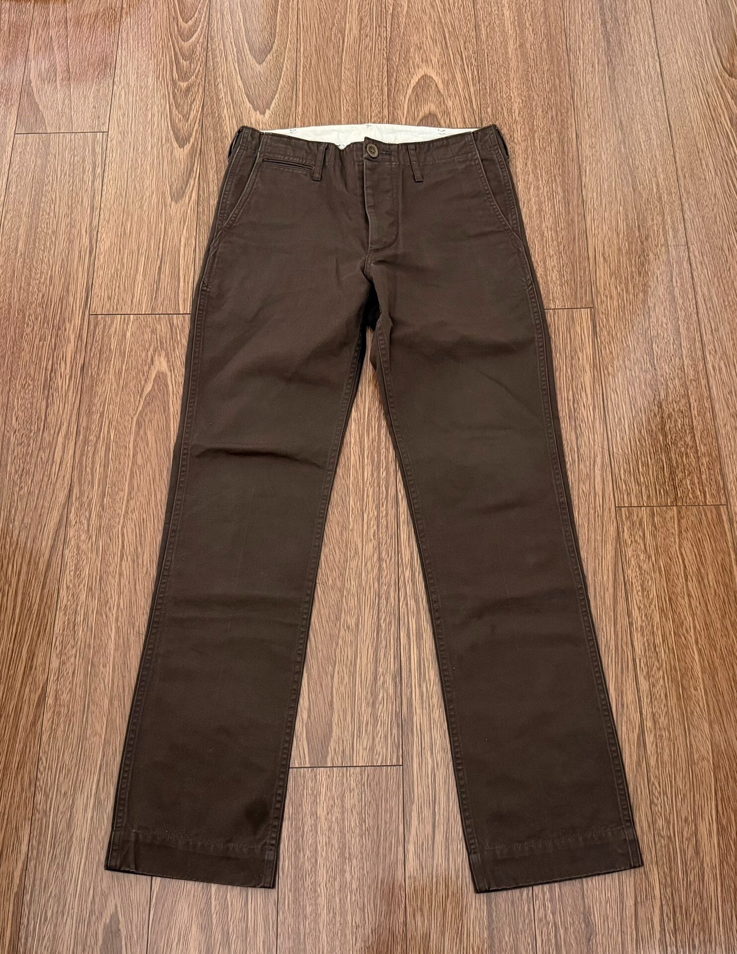 VISVIM Slim Chino DMGD Pants