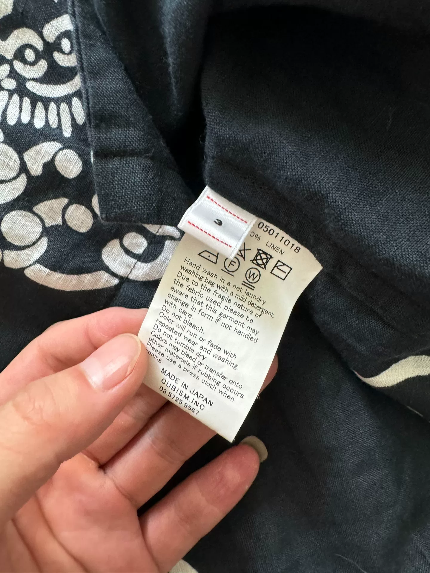 VISVIM 21SS FREE EDGE SHIRT — detail