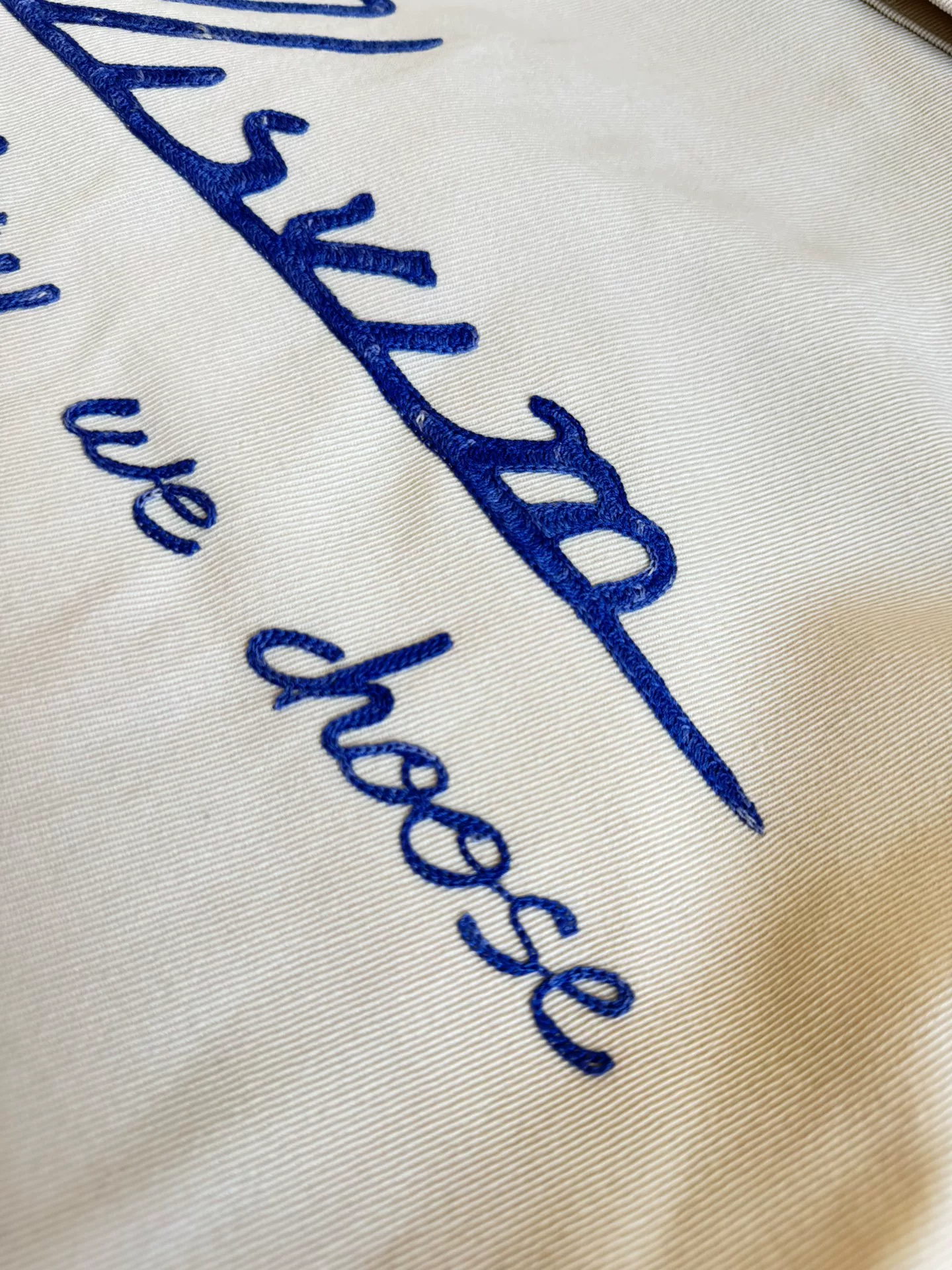 VISVIM 25SS STRATO SWING WHITE JACKET — label