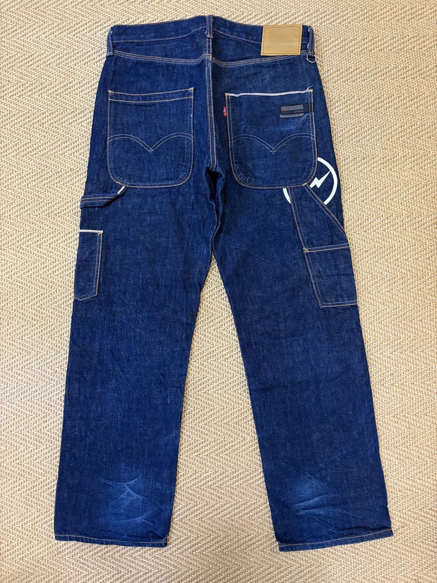 LEVIS FENOM Raw Semi-Shine Workwear Jeans
