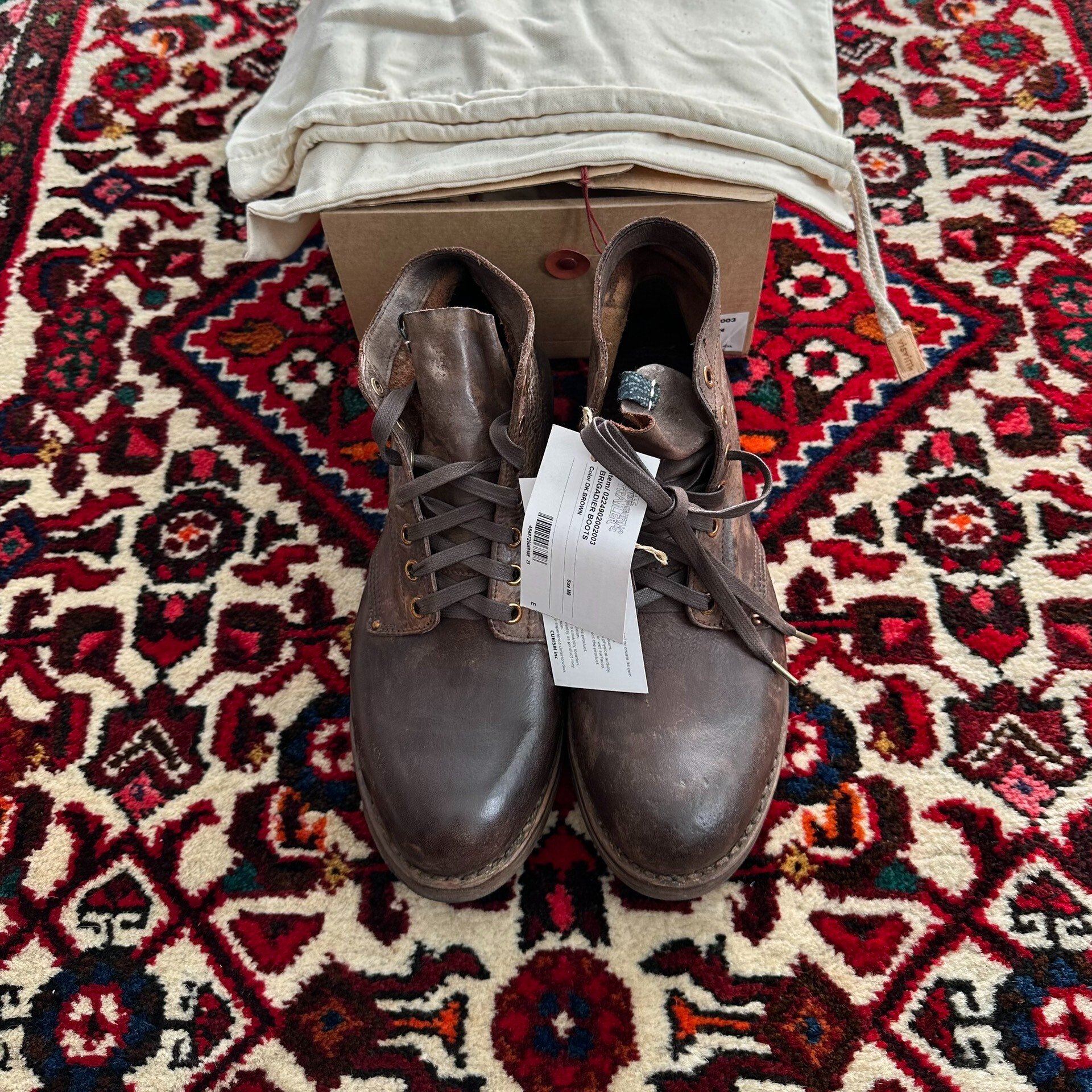 VISVIM 24AW ICT BRIGADIER BOOTS M9 — front