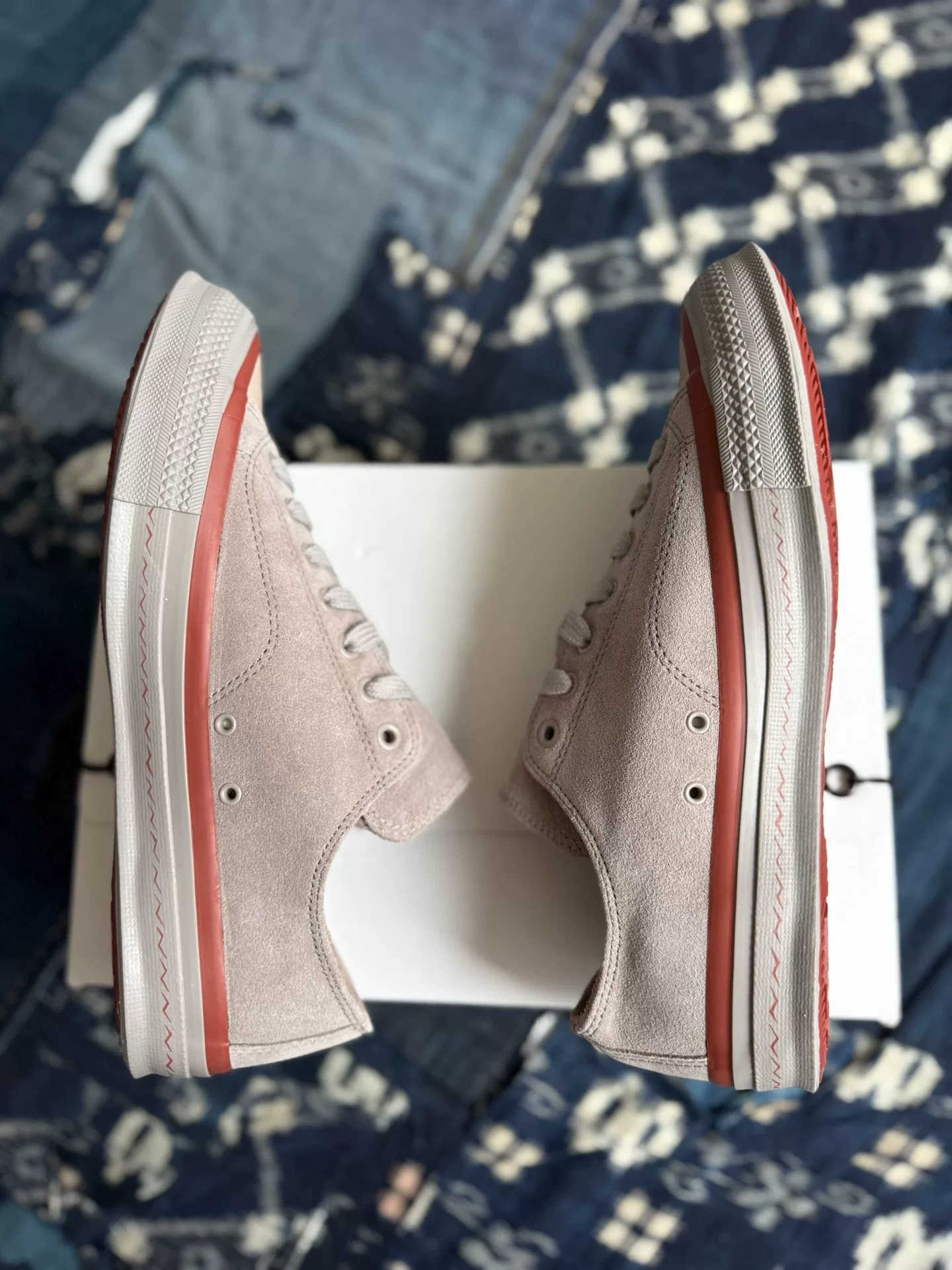 VISVIM 25AW SKAGWAY LO SUEDE SNEAKERS — back