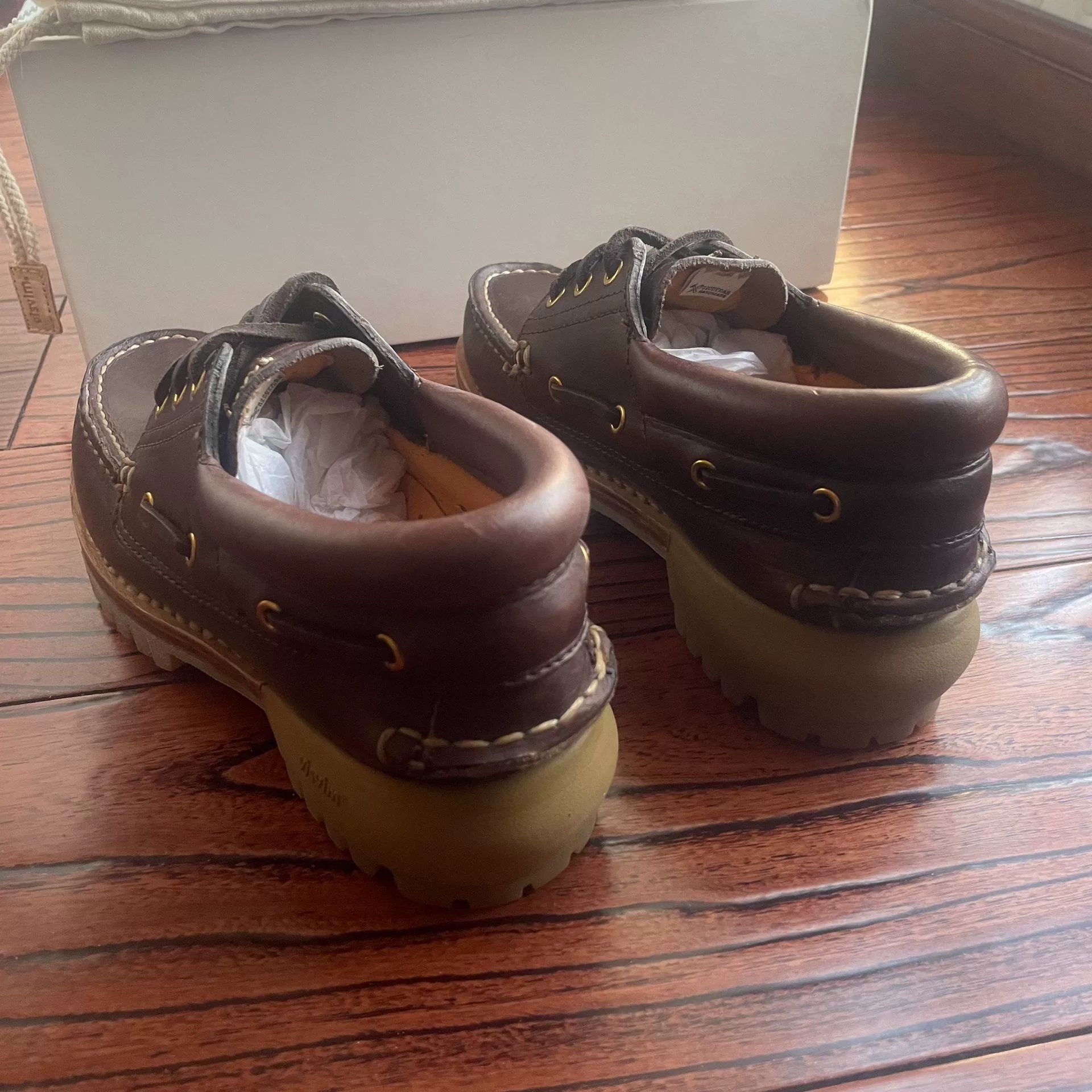 Visvim 23ss WMV Wallace Deck Shoes — detail