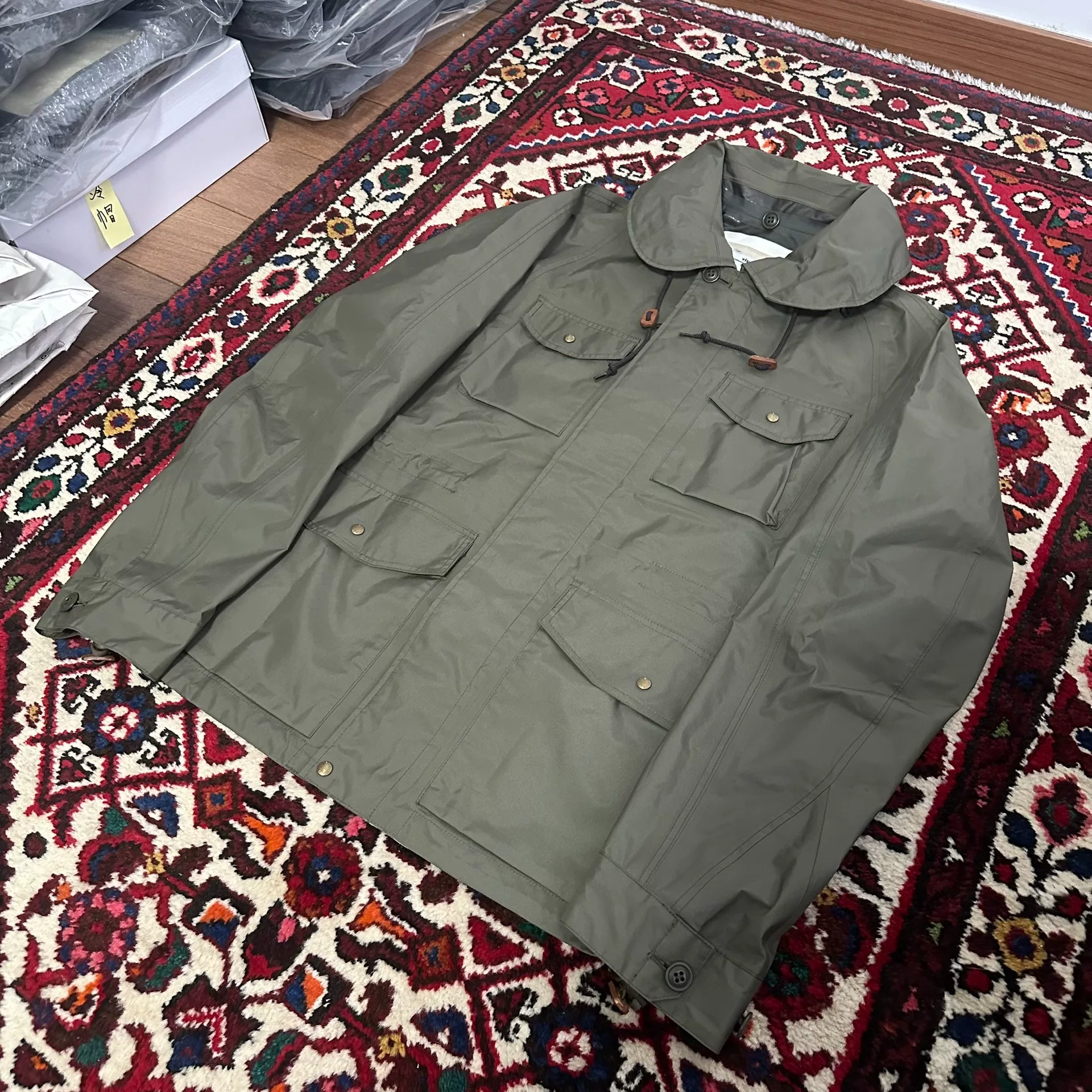 visvim 15AW Gore Tex 2.5L Jacket — detail