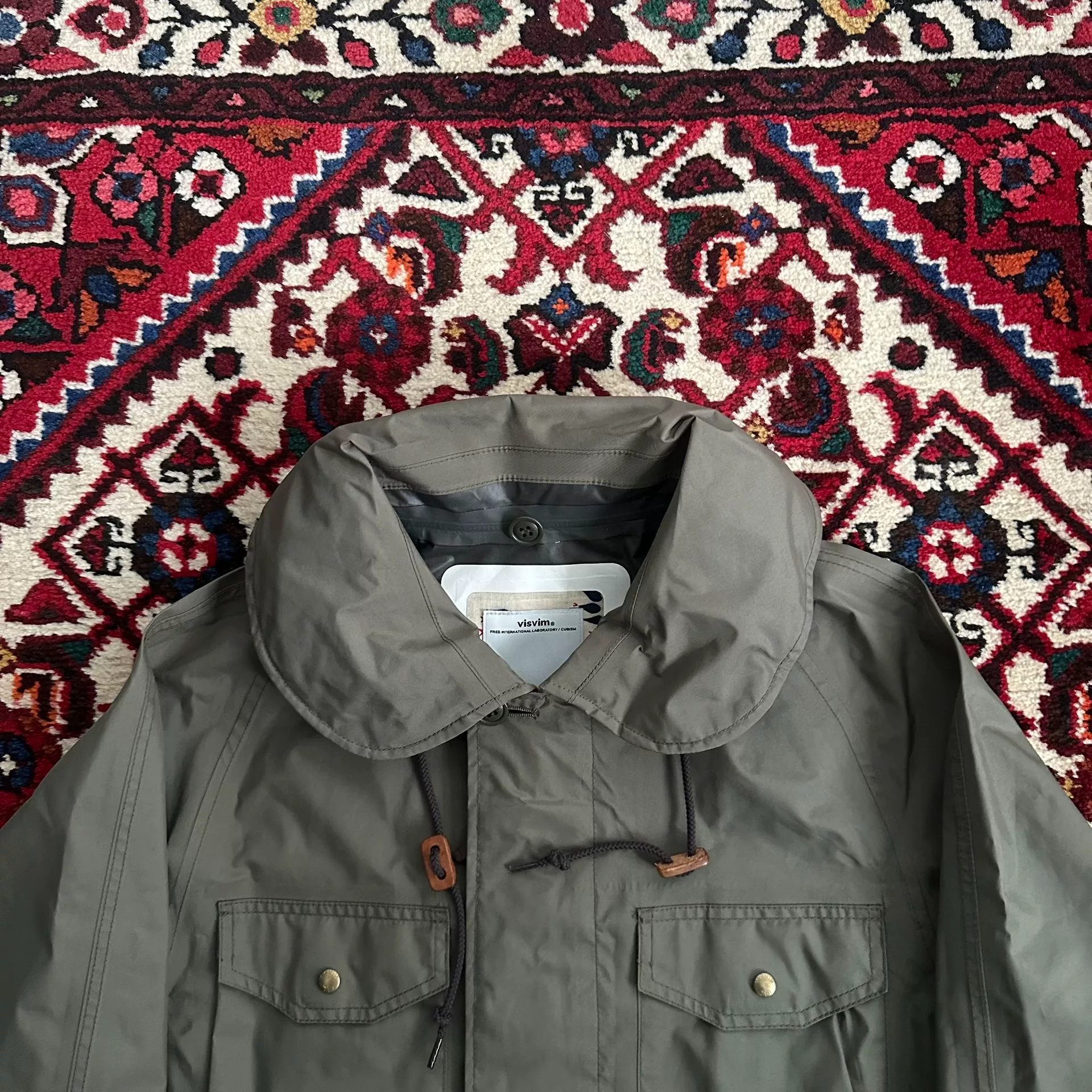 visvim 15AW Gore Tex 2.5L Jacket — back