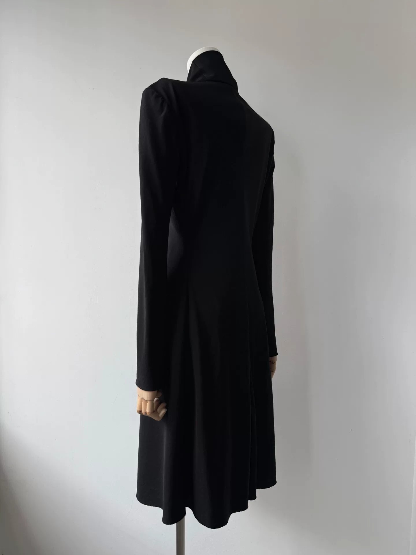 Yohji Yamamoto 17AW Wool Long Coat — label