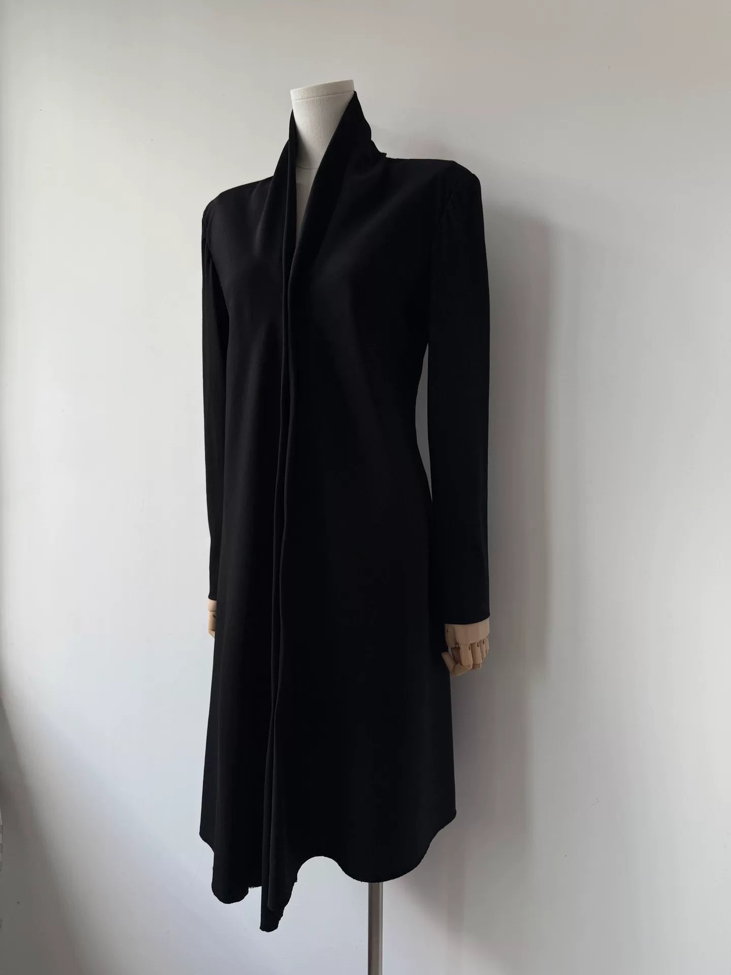 Yohji Yamamoto 17AW Wool Long Coat — detail