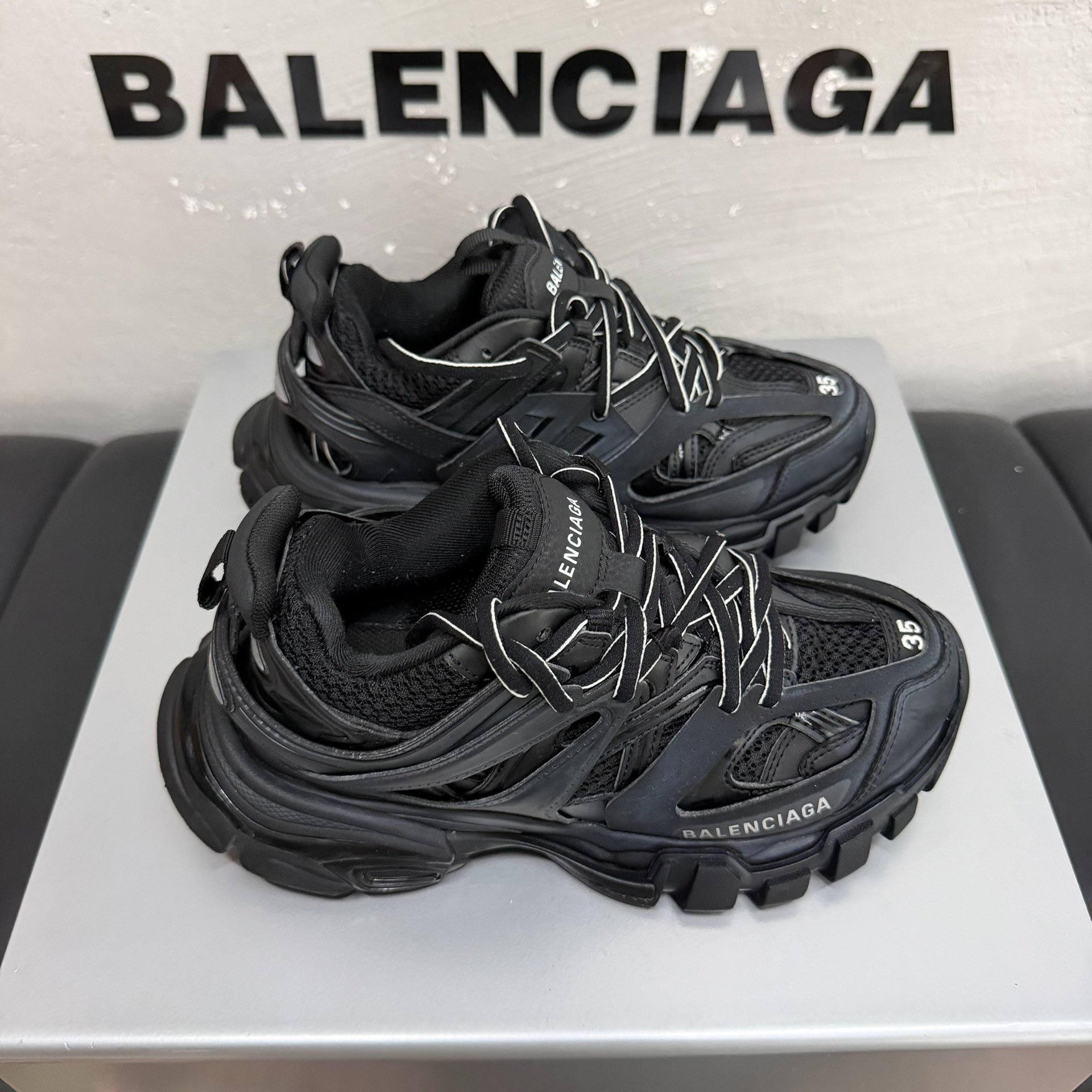 Balenciaga Track Dad Shoes — back