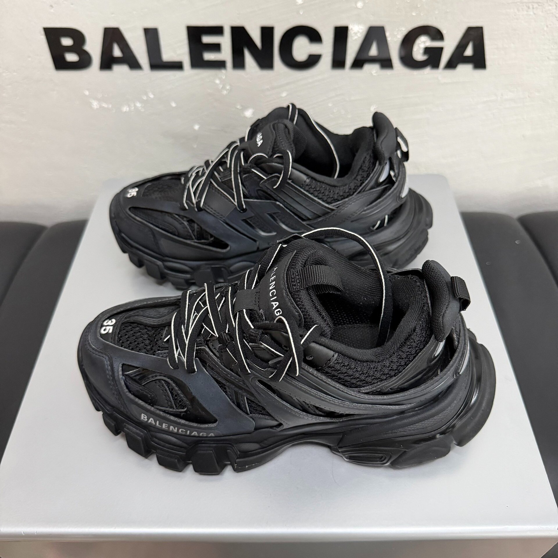 Balenciaga Track Dad Shoes — detail