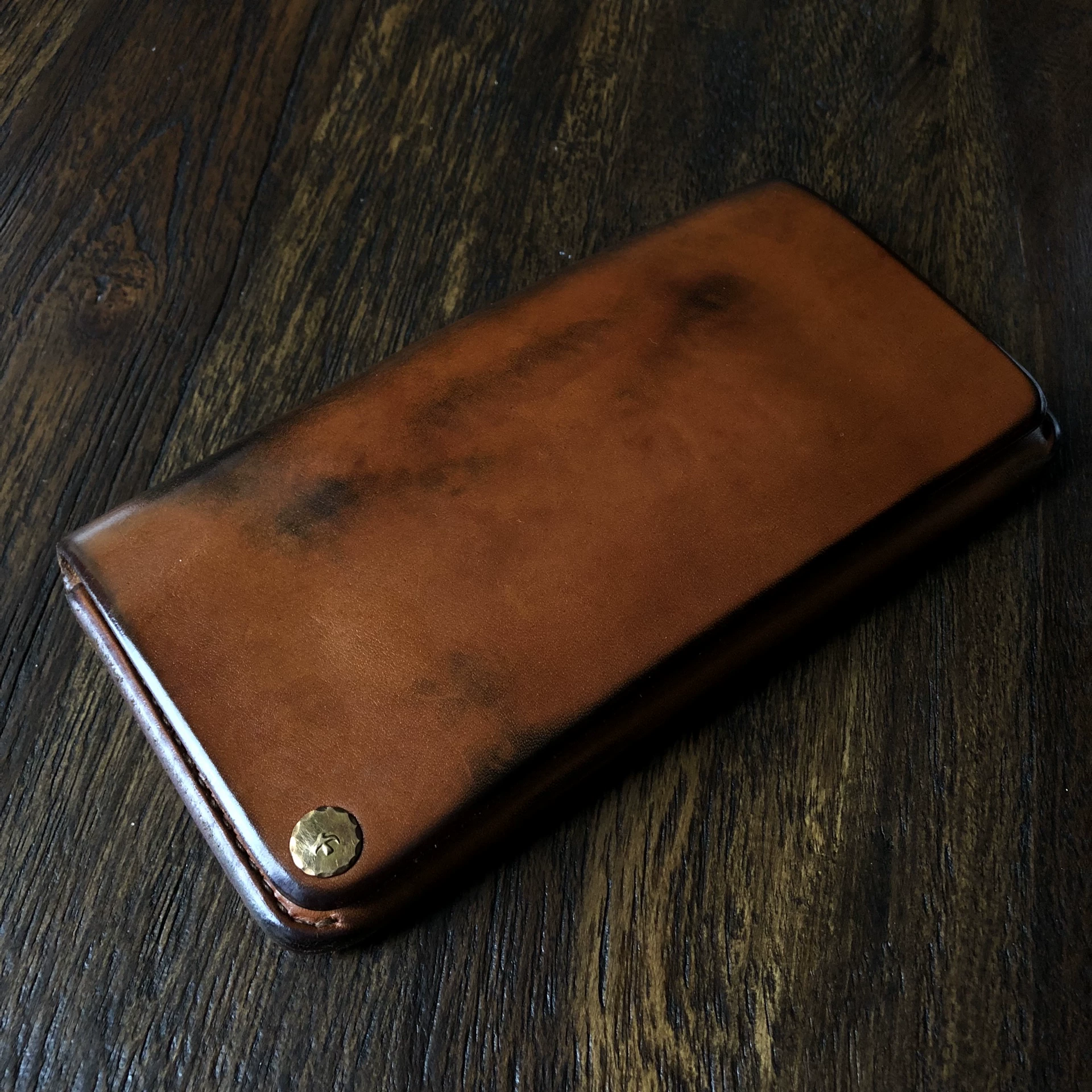 Goros Long Leather Wallet