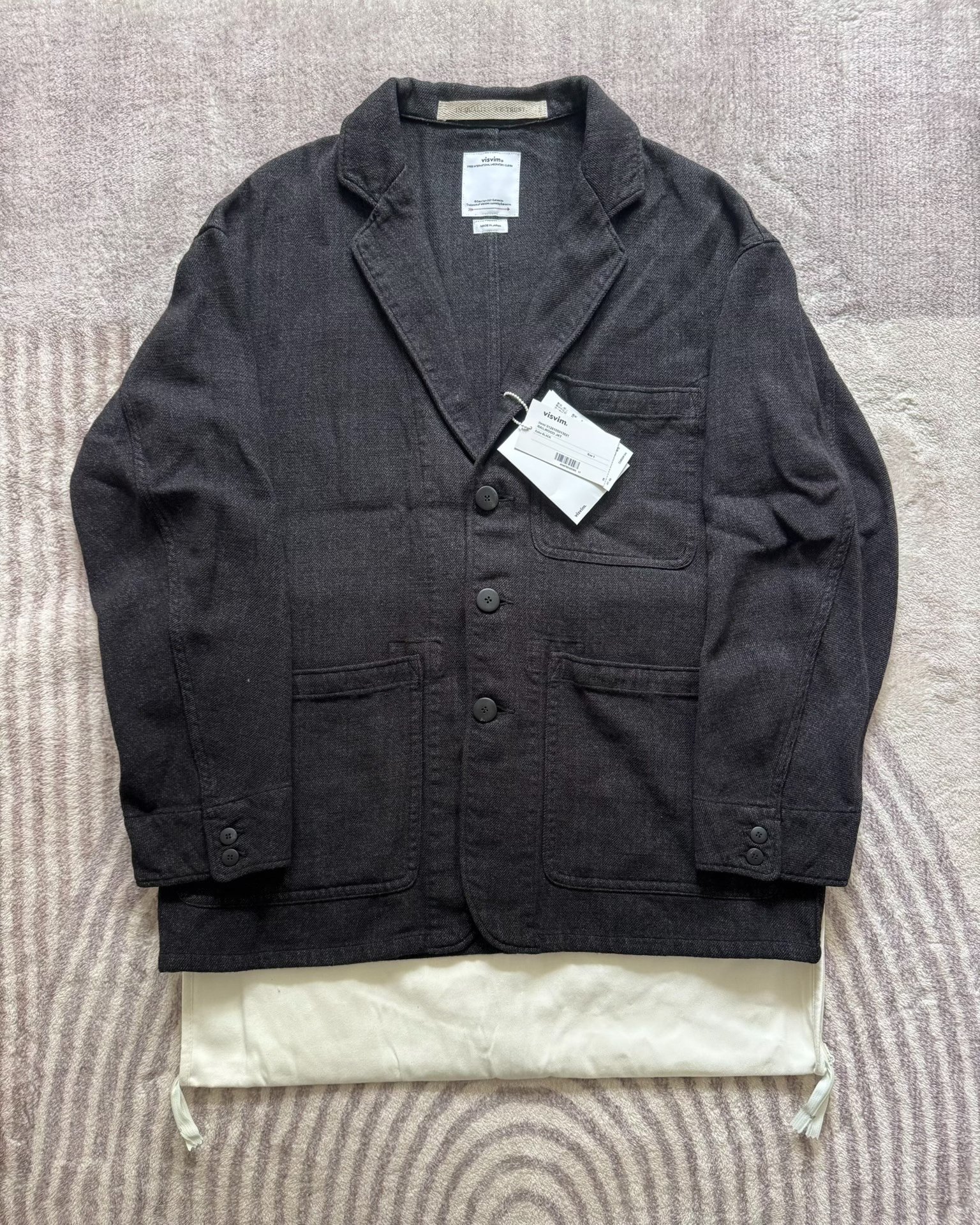 VISVIM 26SS RAILWOOD JKT