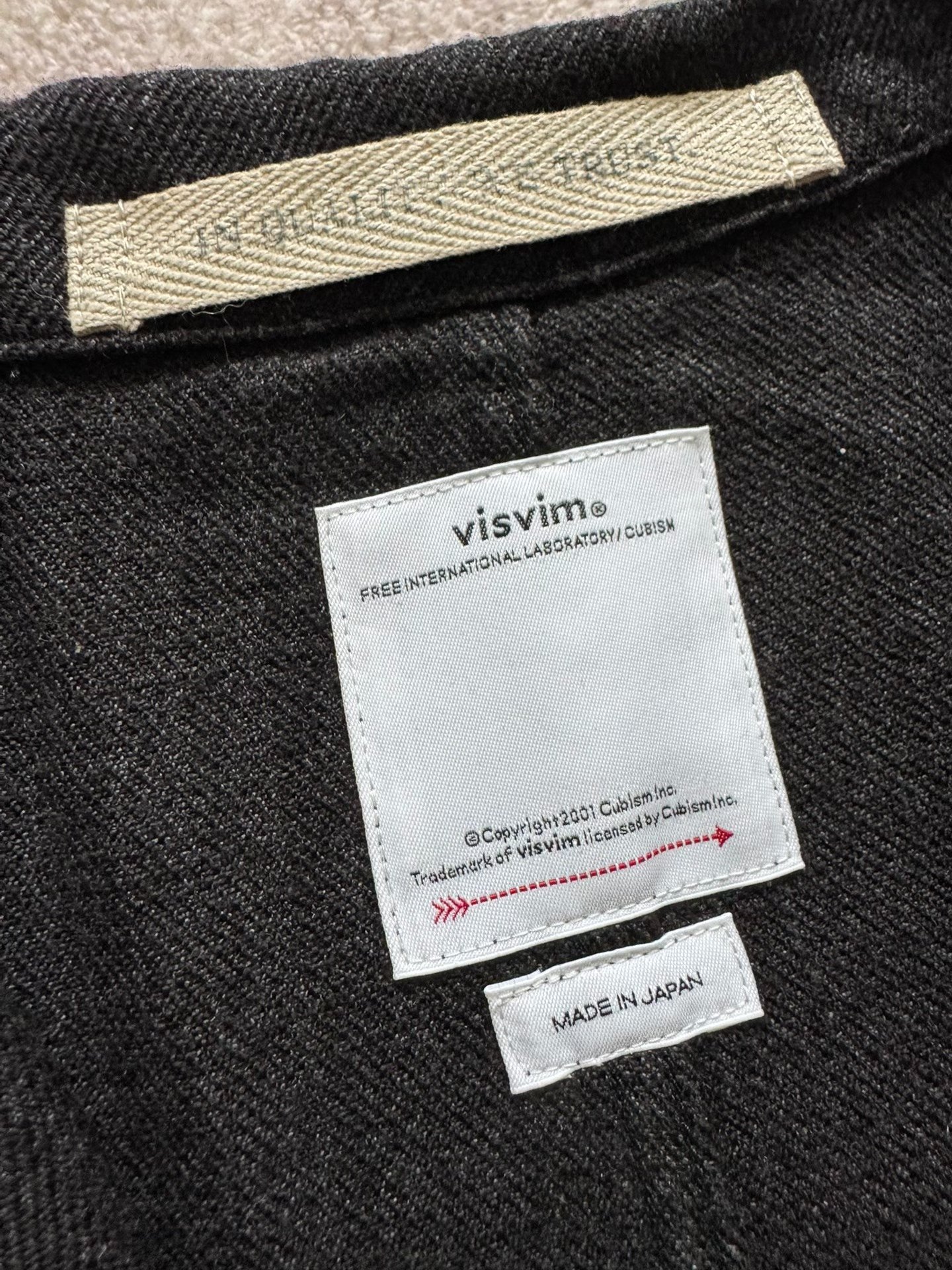 VISVIM 26SS RAILWOOD JKT — front