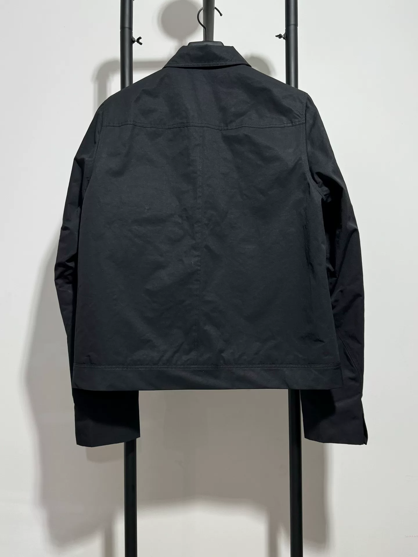 Rick Owens Brother Black Jacket — front